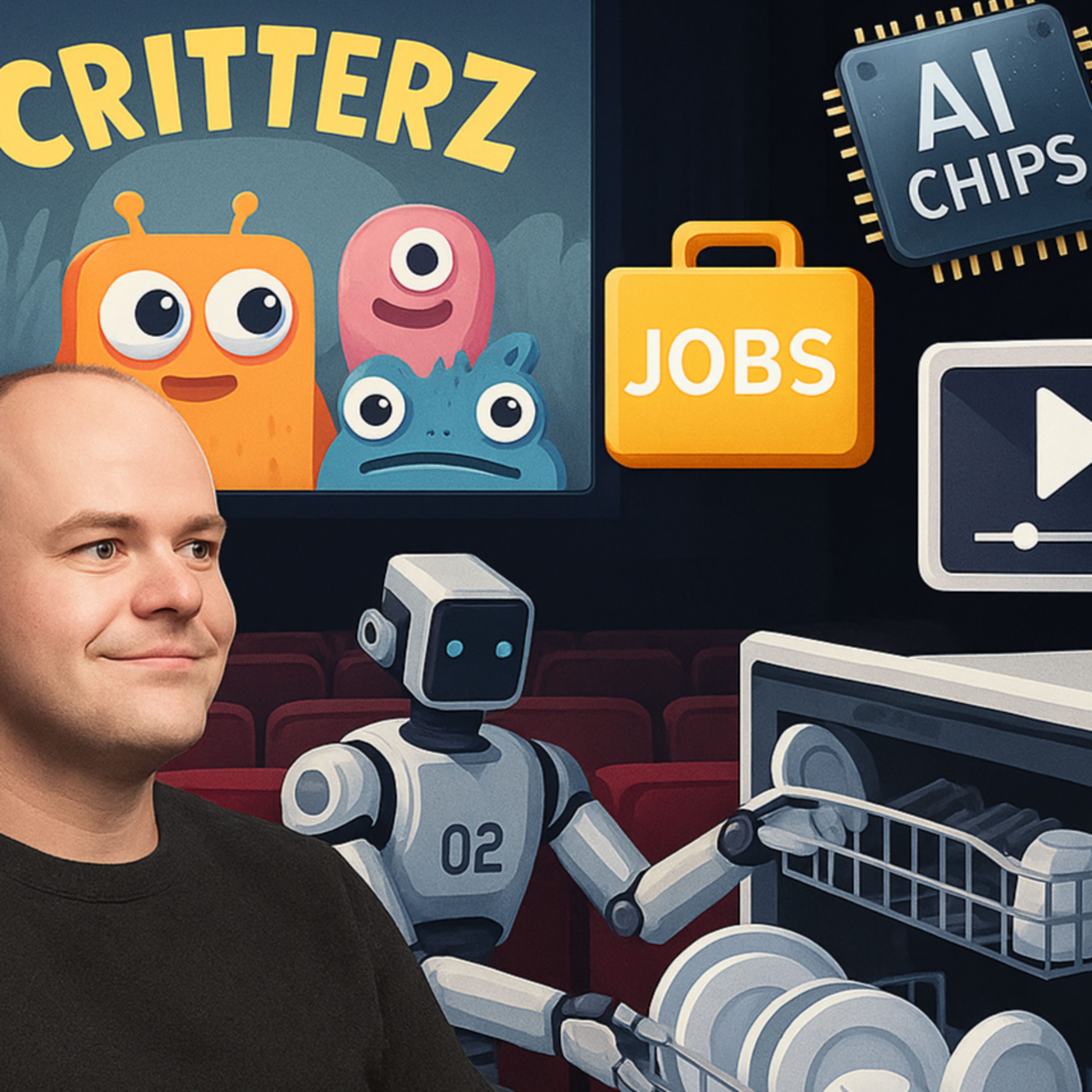 OpenAI mit Kinofilm 🎬 , Chips & Job-Plattform | NPM Krypto Hack | Google AI Mode standard | Google Veo 3 günstiger | DeepL KI-Agenten | Österreichs Dickpic Verbot | Figure 02 räumt Spülmaschine ein