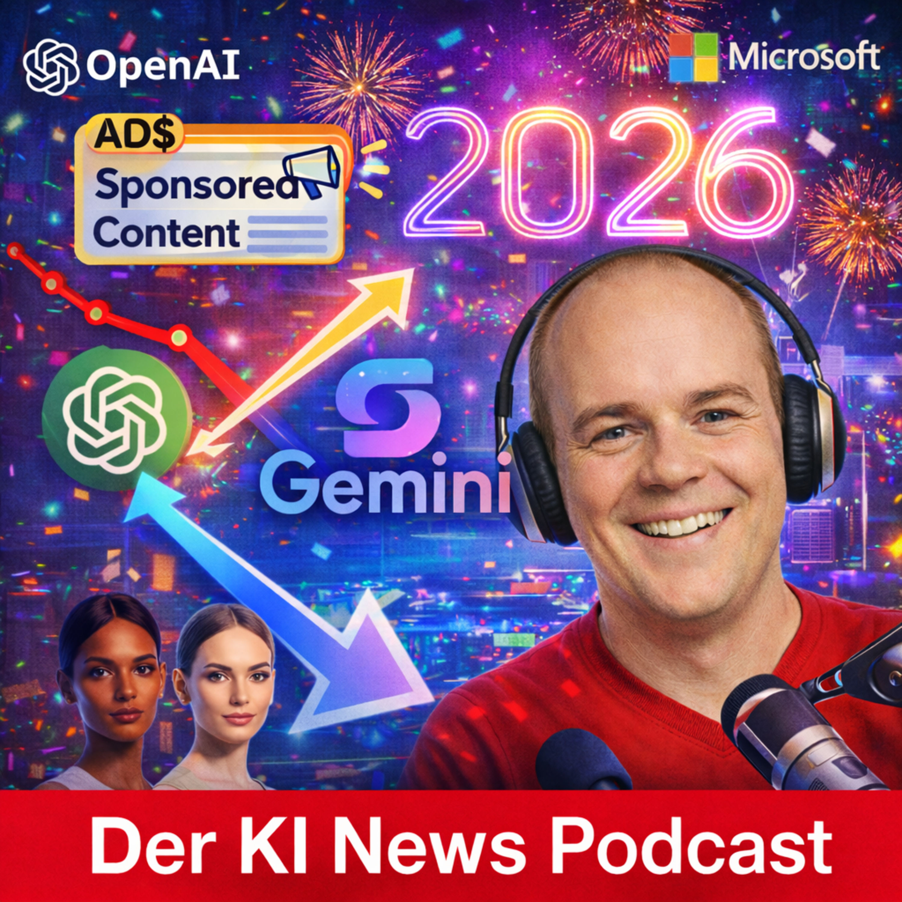 OpenAI plant Werbung | ChatGPT Marktanteil sinkt |&nbsp;Nvidia übernimmt Groq | Meta Audio Modell SAM |&nbsp;Chatterbox Turbo VS Elevenlabs |&nbsp;Zara mit KI Fotoshootings