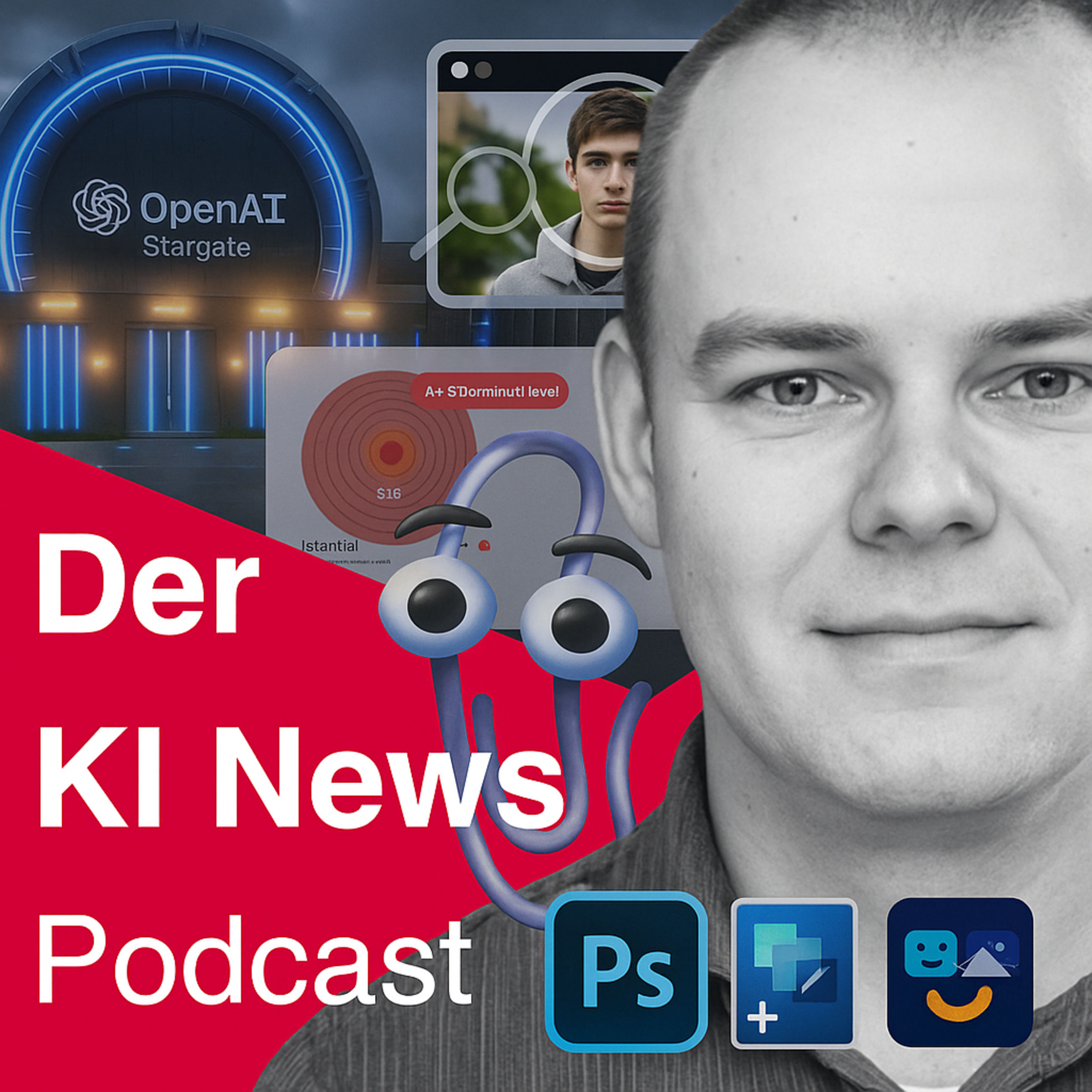 OpenAI Stargate Norwegen | 700 Mio ChatGPT Nutzer | Google Deep Think & Infrastruktur-Probleme | Apple KI-Suchmaschine | YouTube scannt Teenager | DeepL Voice | Adobe Harmozie | Meta KI-Bewerbungen