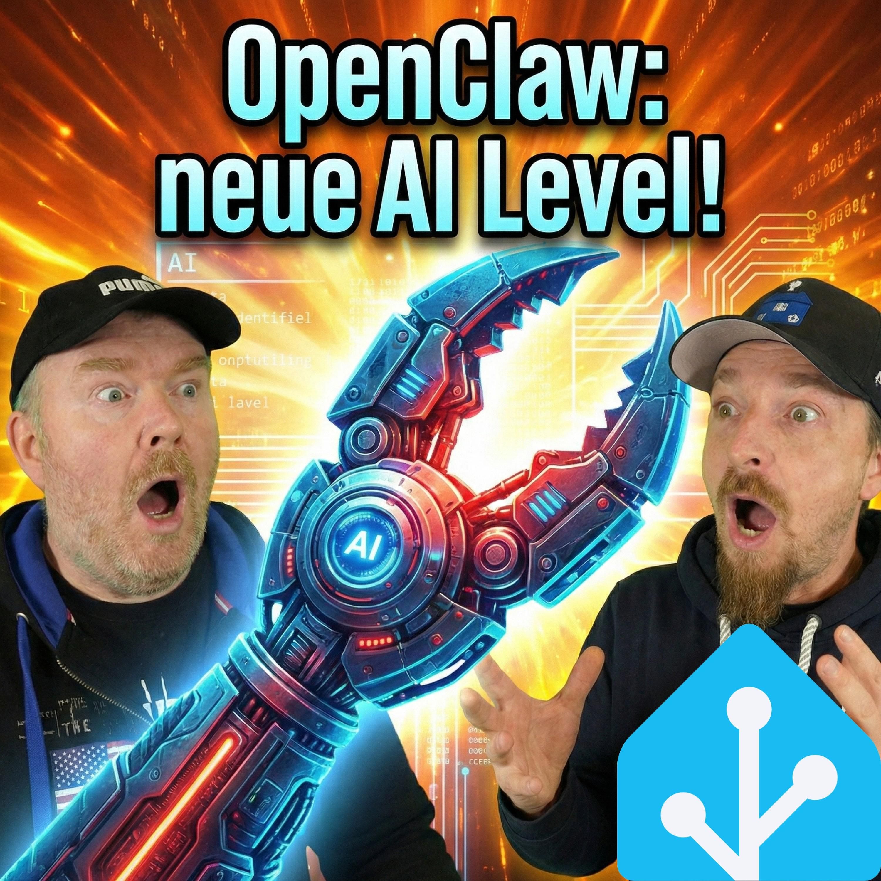 OpenClaw (Moltbot) - gefährlich? Home Assistant 2026.2 und mehr heute im Podcast Folge 21