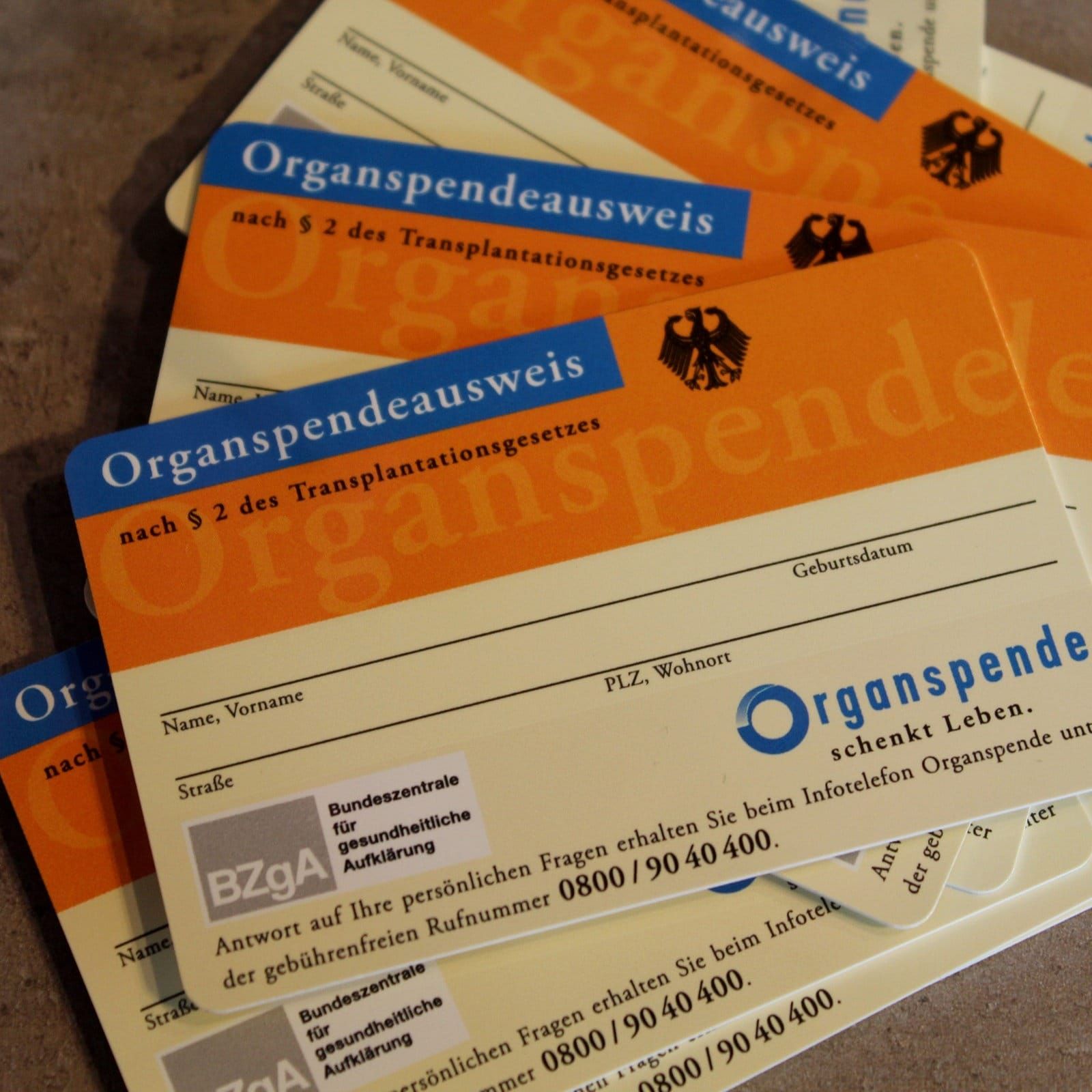 Organspende - neuer Anlauf für Widerspruchslösung
