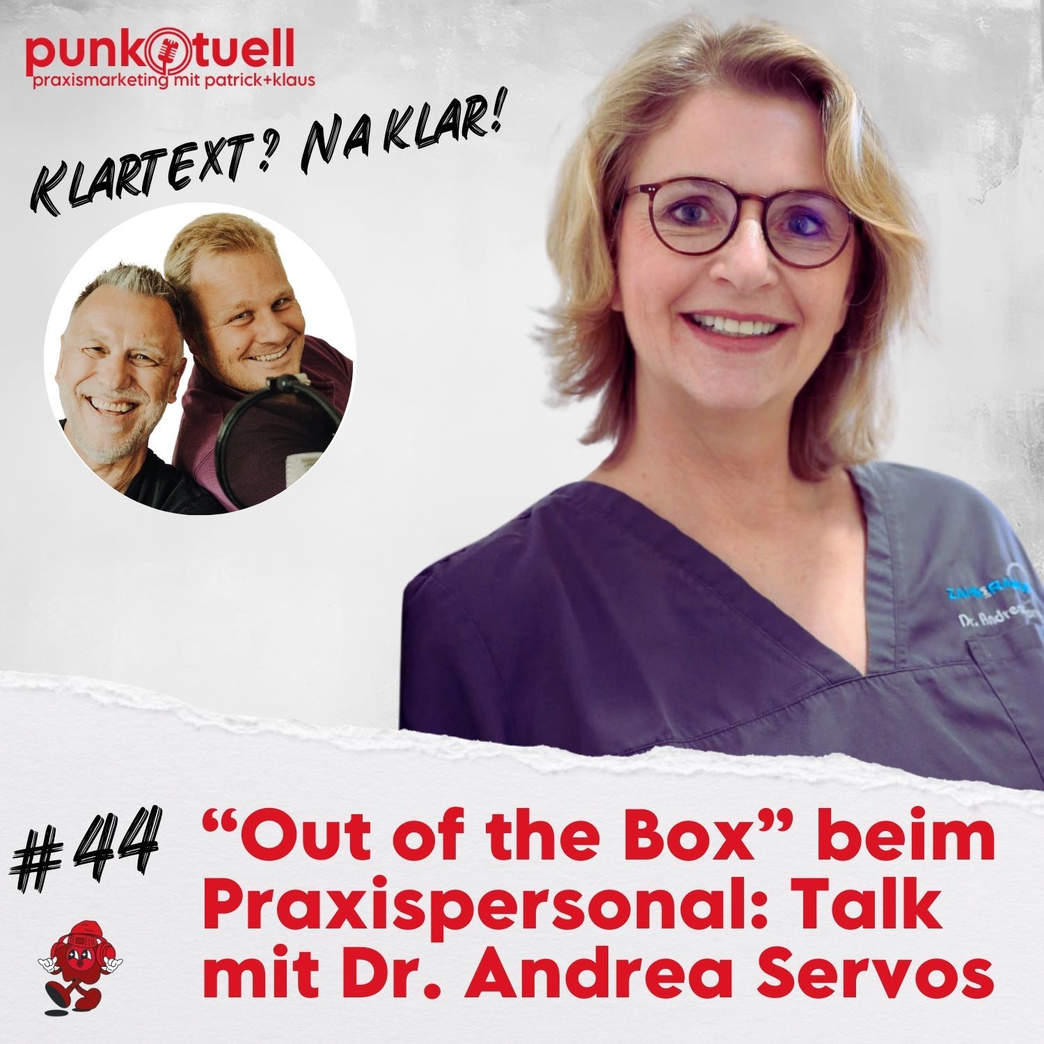 „Out of the Box“ beim Praxispersonal: Talk mit Dr. Andrea Servos | #44