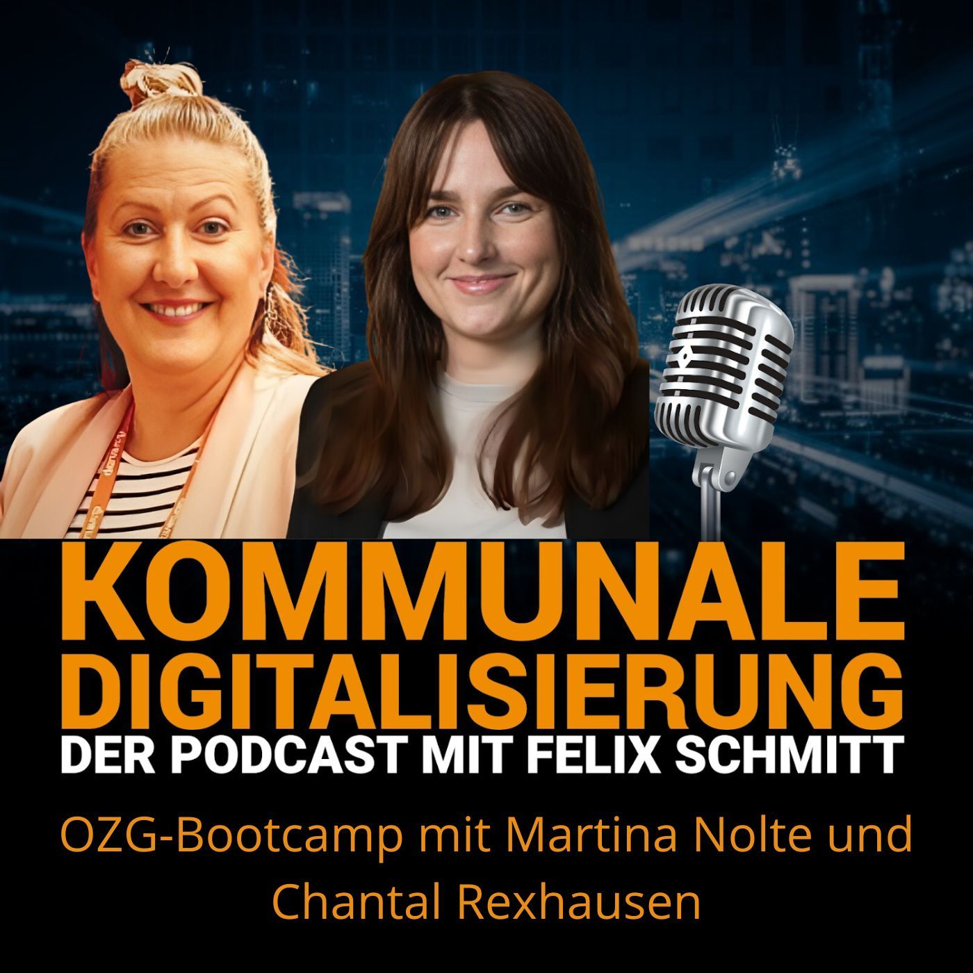 OZG-Bootcamp mit Martina Nolte und Chantal Rexhausen