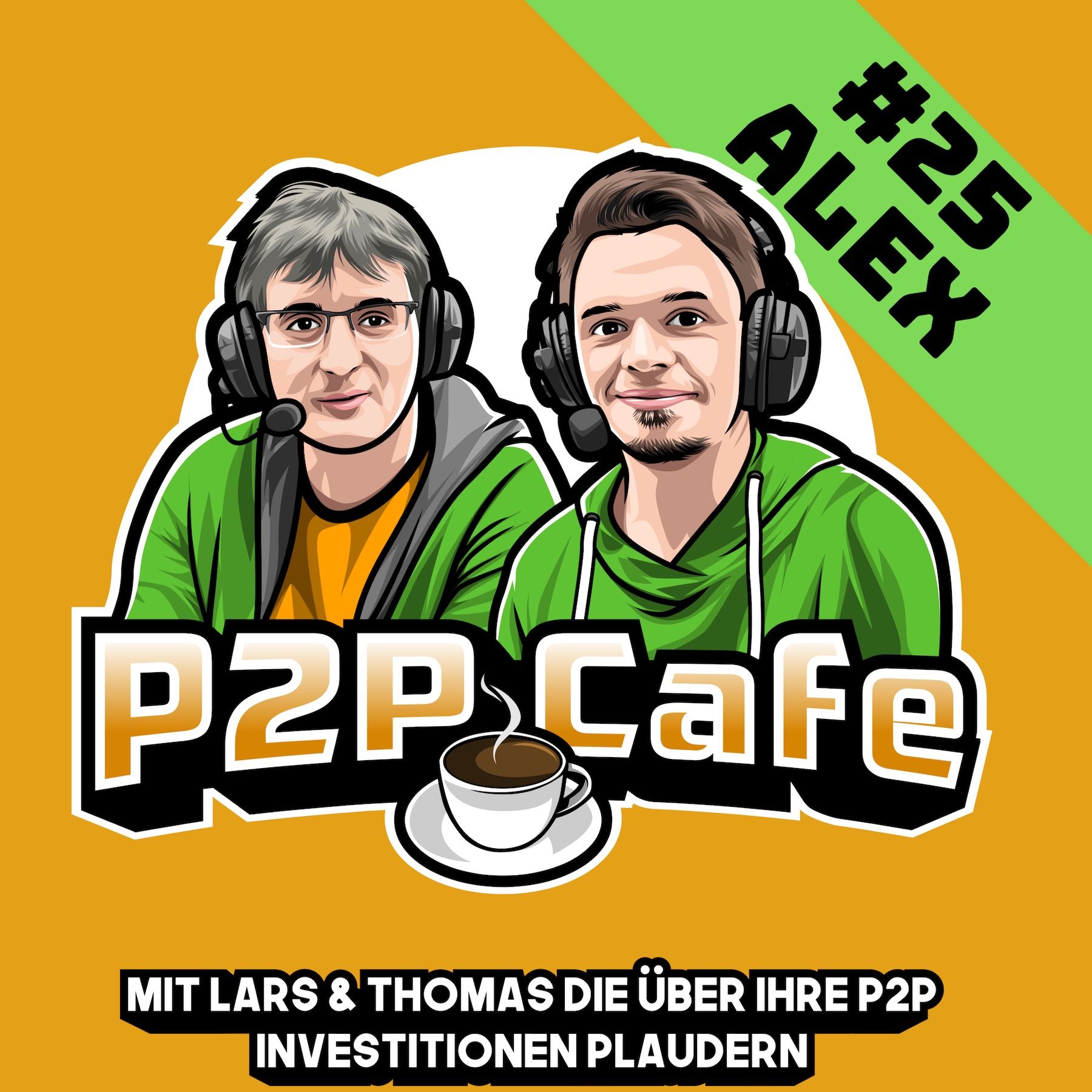 P2P Cafe [#25] mit Alex Fischer - Finanziell frei mit Dividenden, Kokosnüssen! (und P2P?)