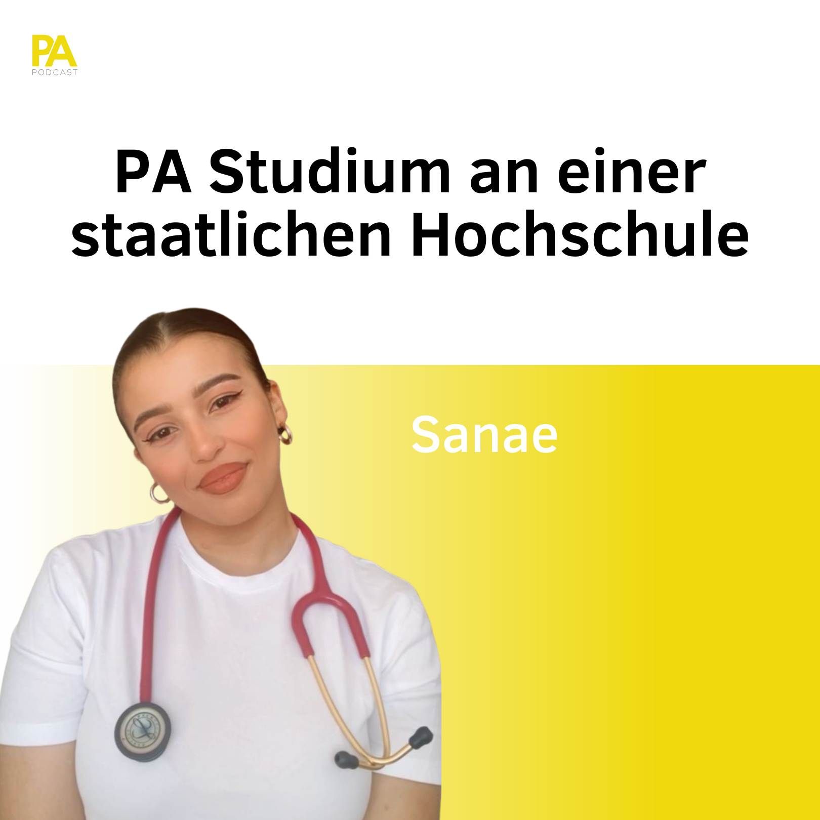 "PA Studium an einer staatlichen Hochschule" mit Sanae