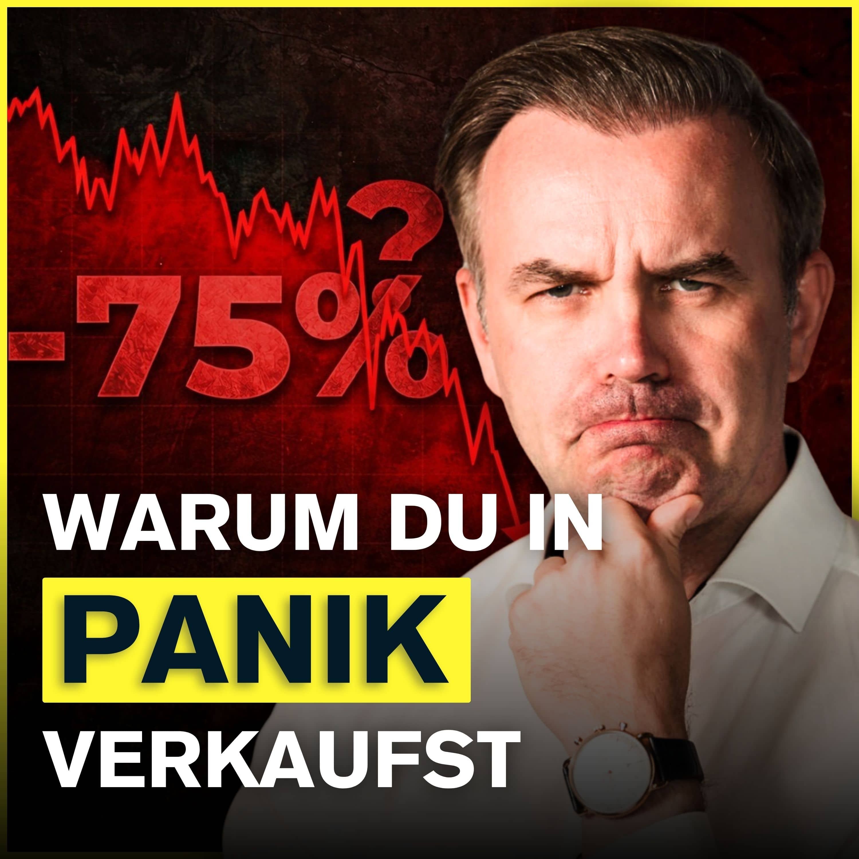 Panikverkäufe: Der größte Fehler bei fallenden Kursen