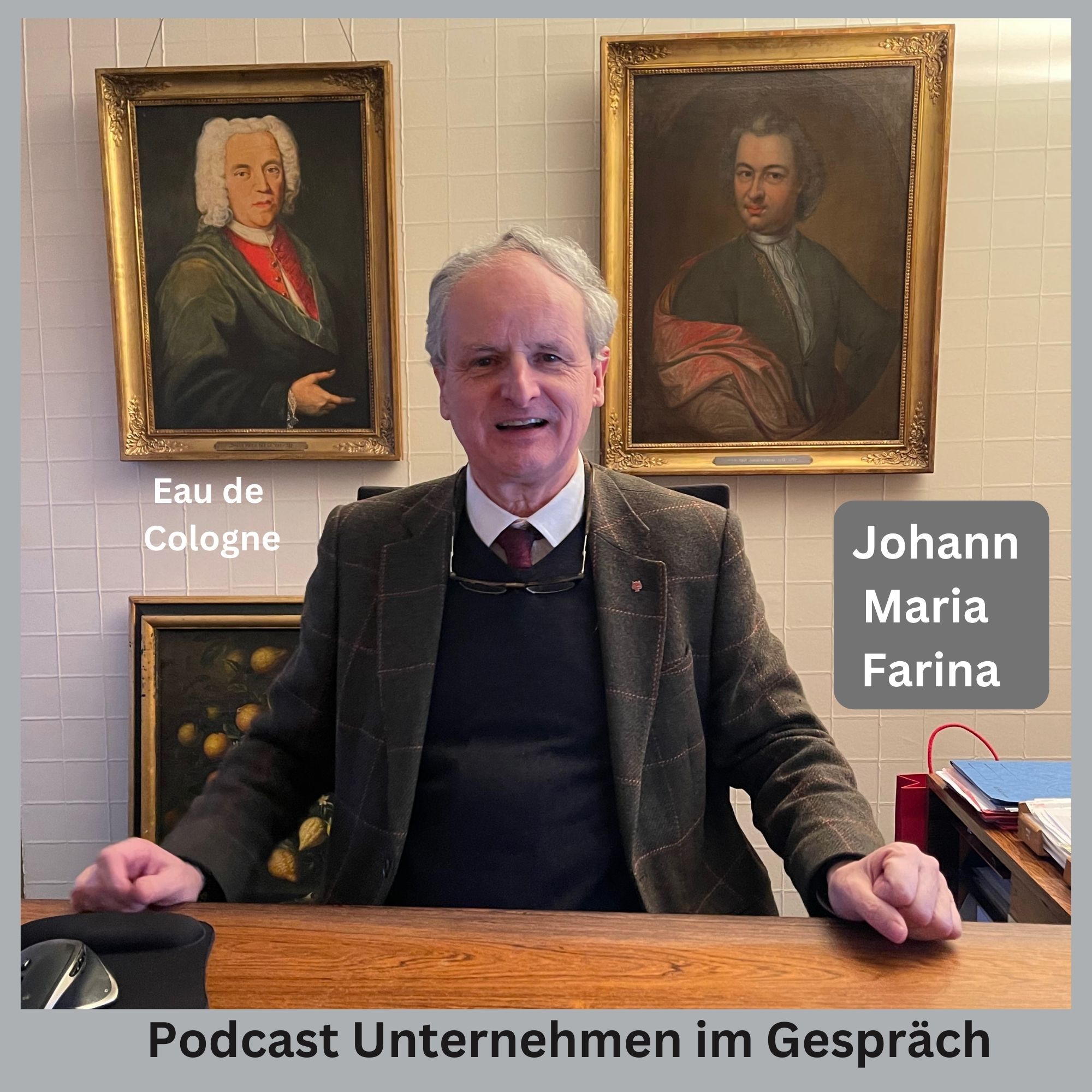Parfümeur Johann Maria Farina spricht über Eau de Cologne, das zu Kölnisch Wasser wurde!
