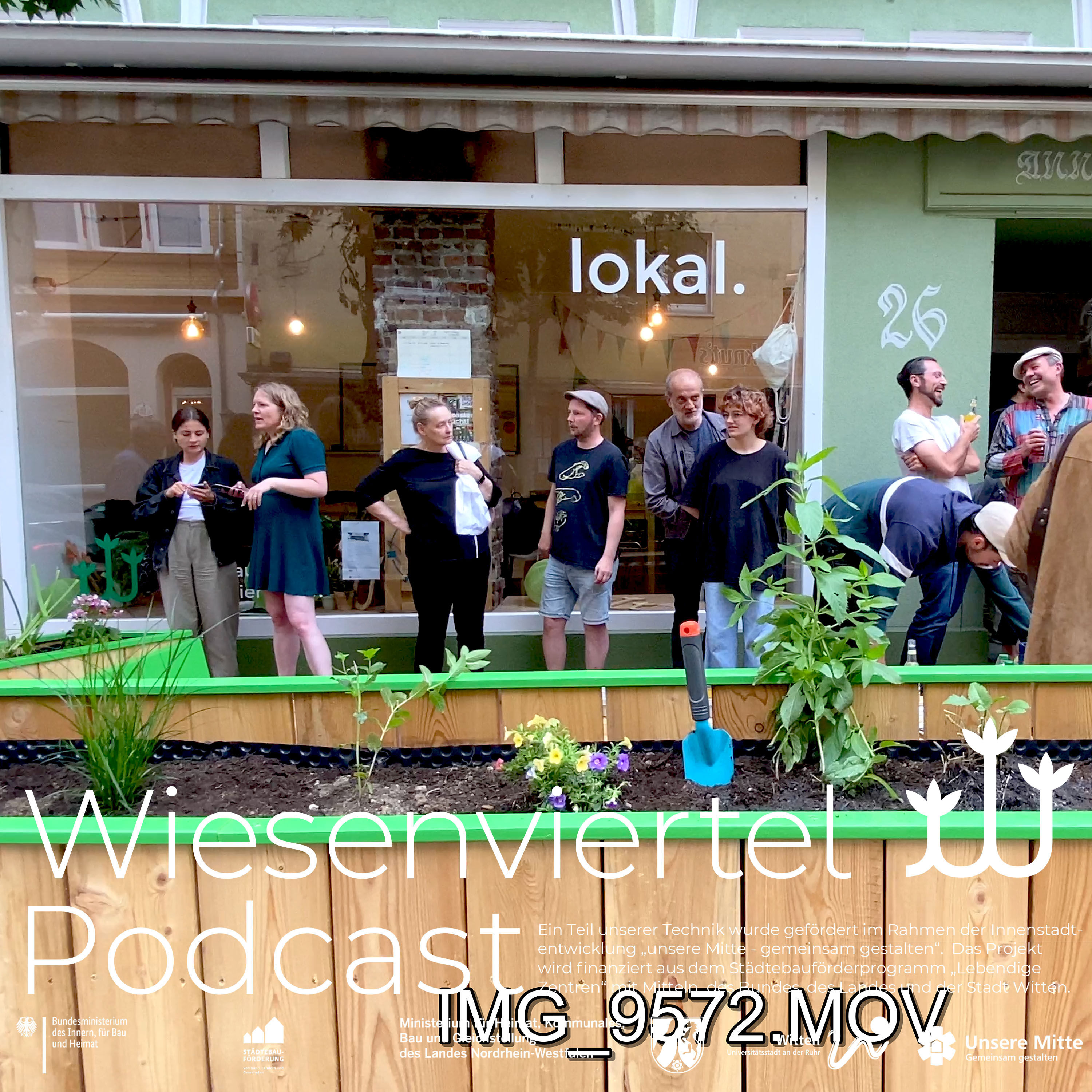 Parklet-Gespräch Witten - Ein Podcast-Versuch im Wiesenviertel