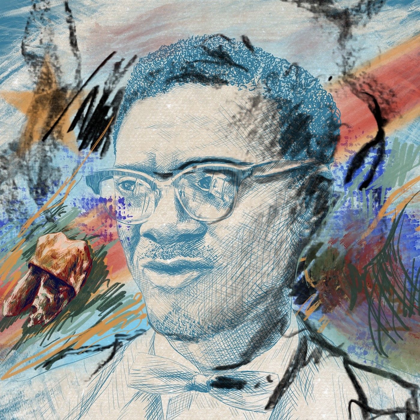 Patrice Lumumba - Symbolfigur der afrikanischen Unabhängigkeit.