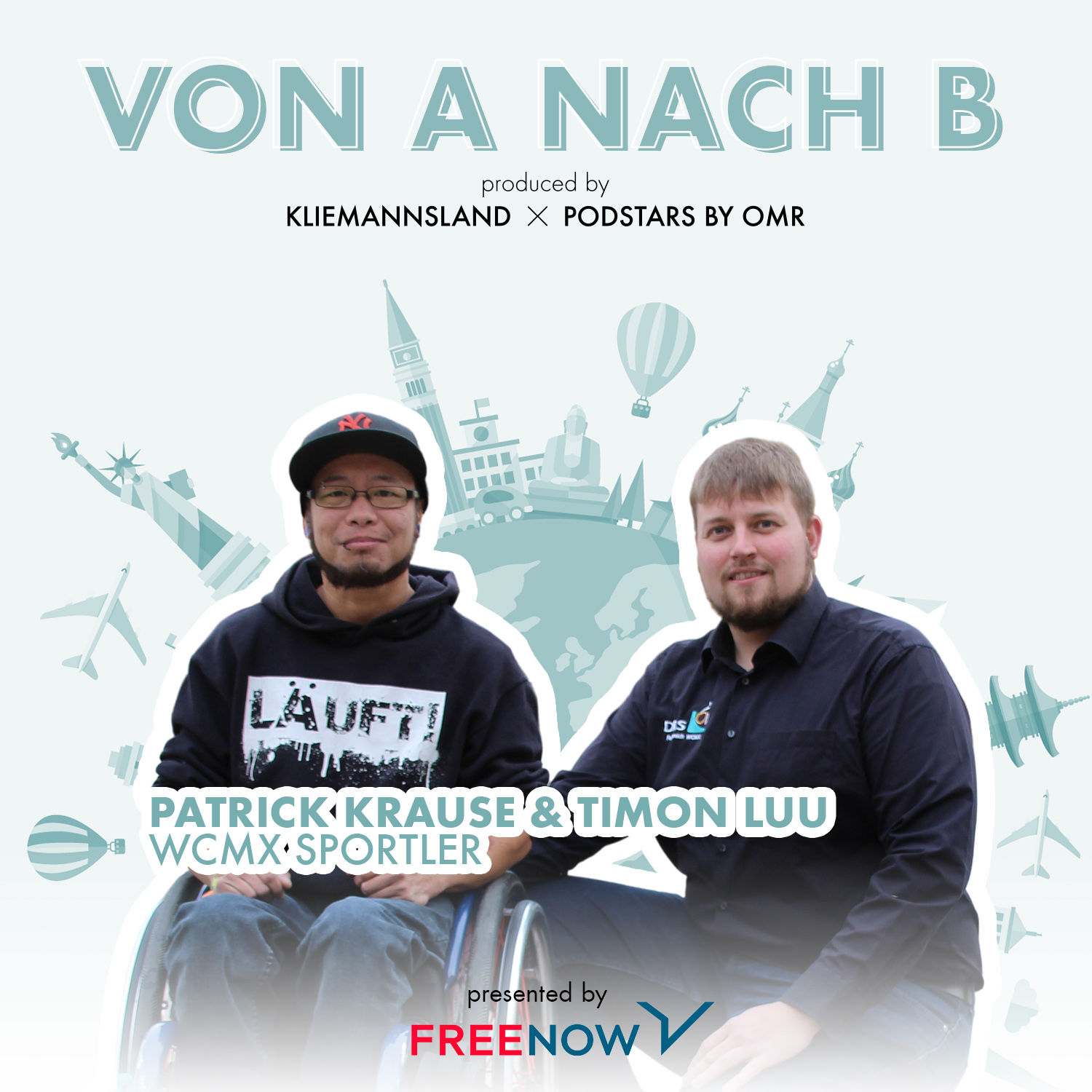 Patrick Krause und Timon Luu - Pioniere des Rollstuhlskatens