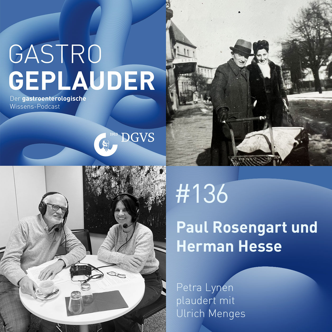 Paul Rosengart und Herman Hesse