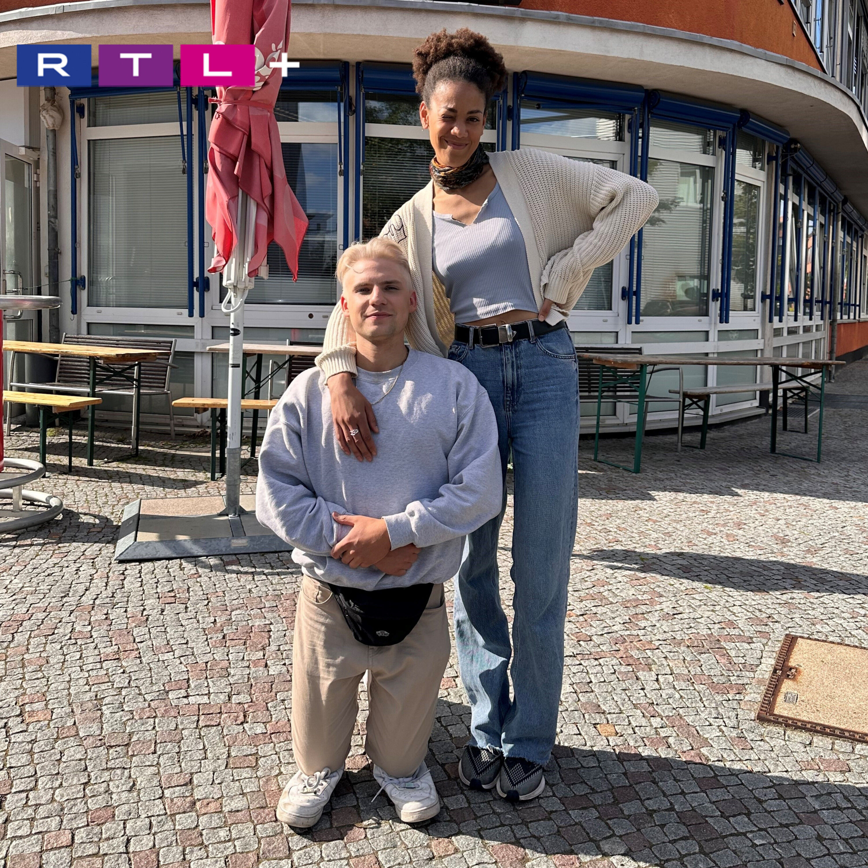 Pauline Afaja und Lenny Borchert aka "Flo" und "Moritz" vom 5.7.24