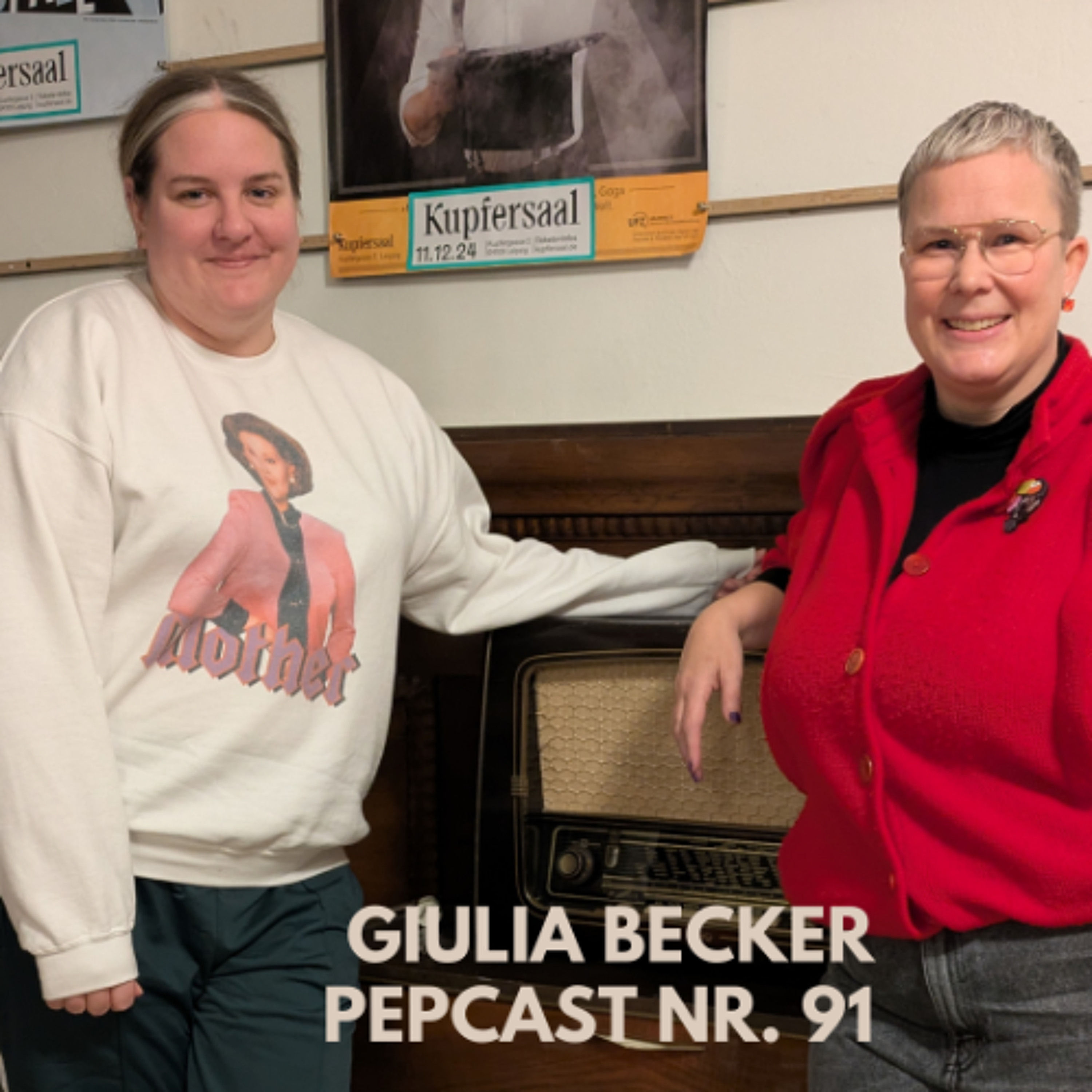 Pepcast 91 mit Giulia Becker