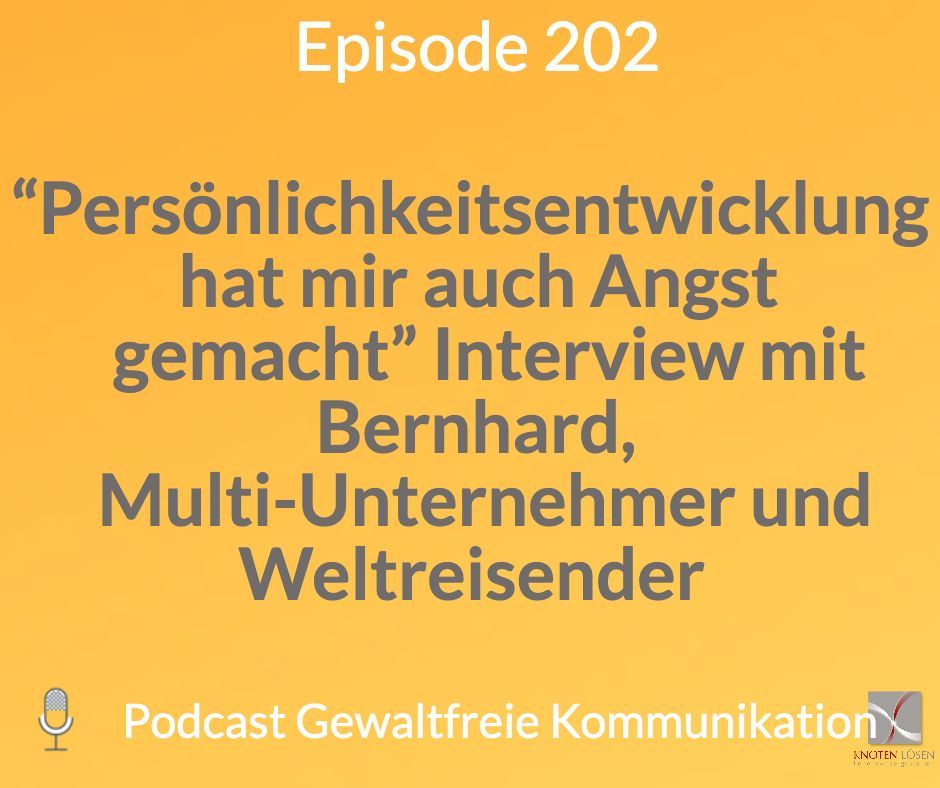 “Persönlichkeitsentwicklung hat mir auch Angst gemacht” Interview mit Bernhard Eggerbauer, Multi-Unternehmer