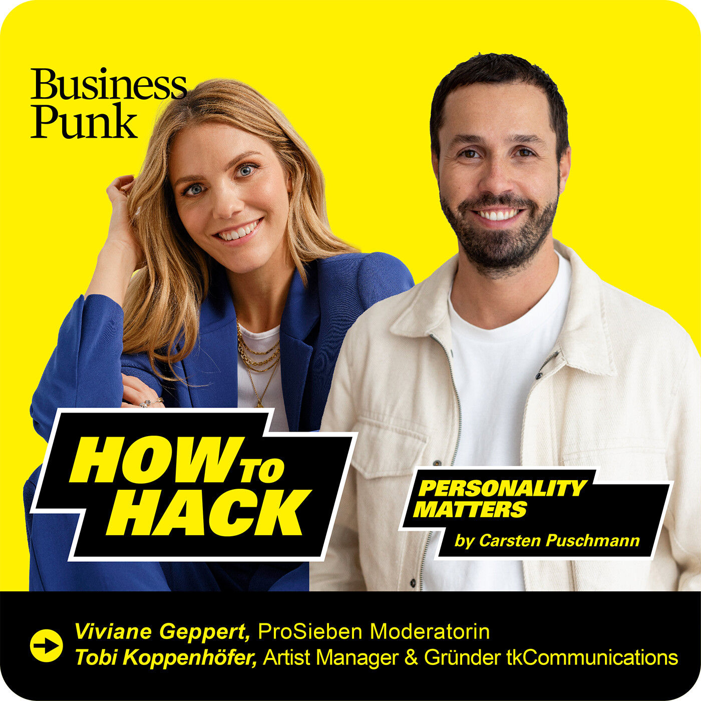 Personality Matters: Viviane Geppert und Tobias Koppenhöfer