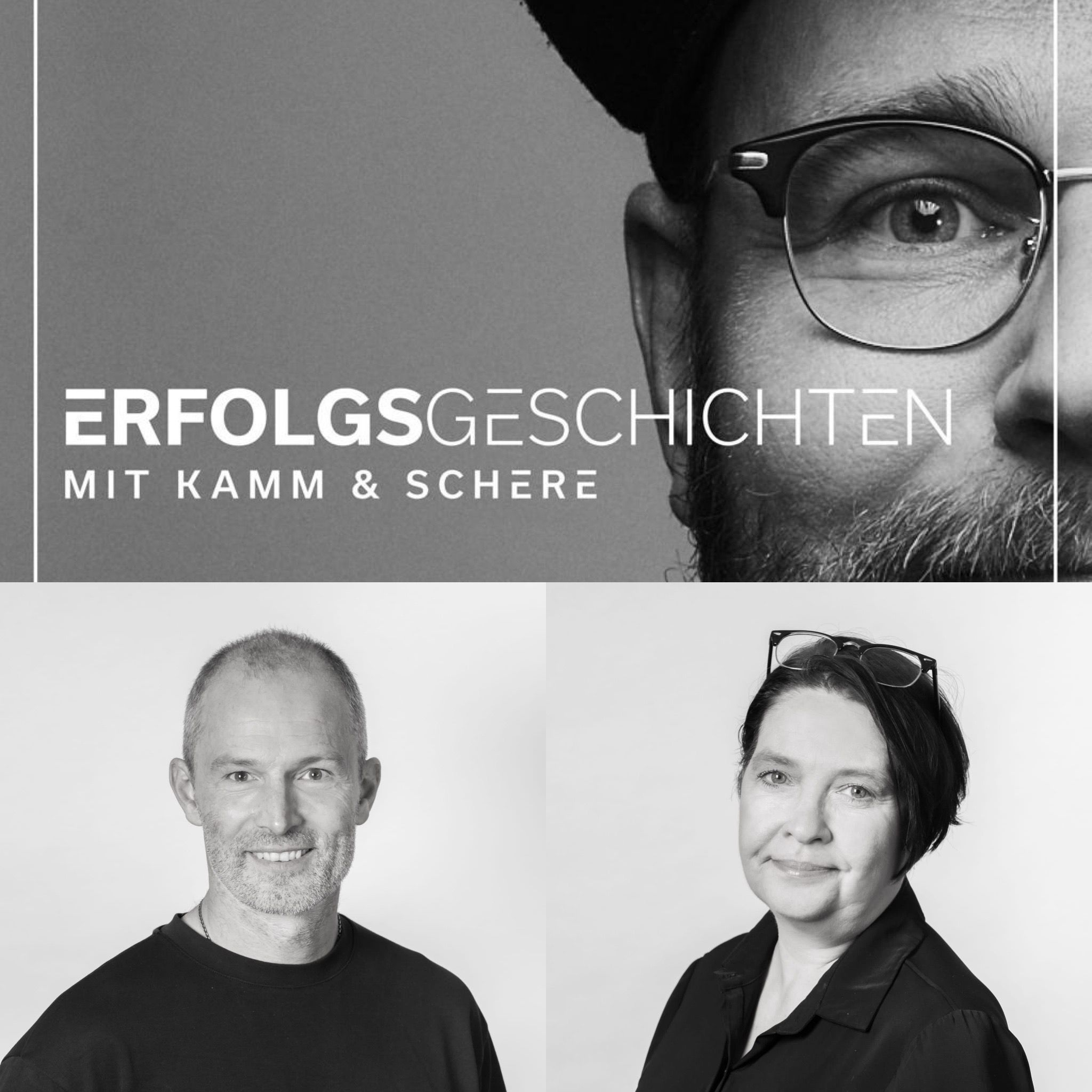 Petra Albrecht & Achim Dickgiesser zu Gast im Friseur Podcast