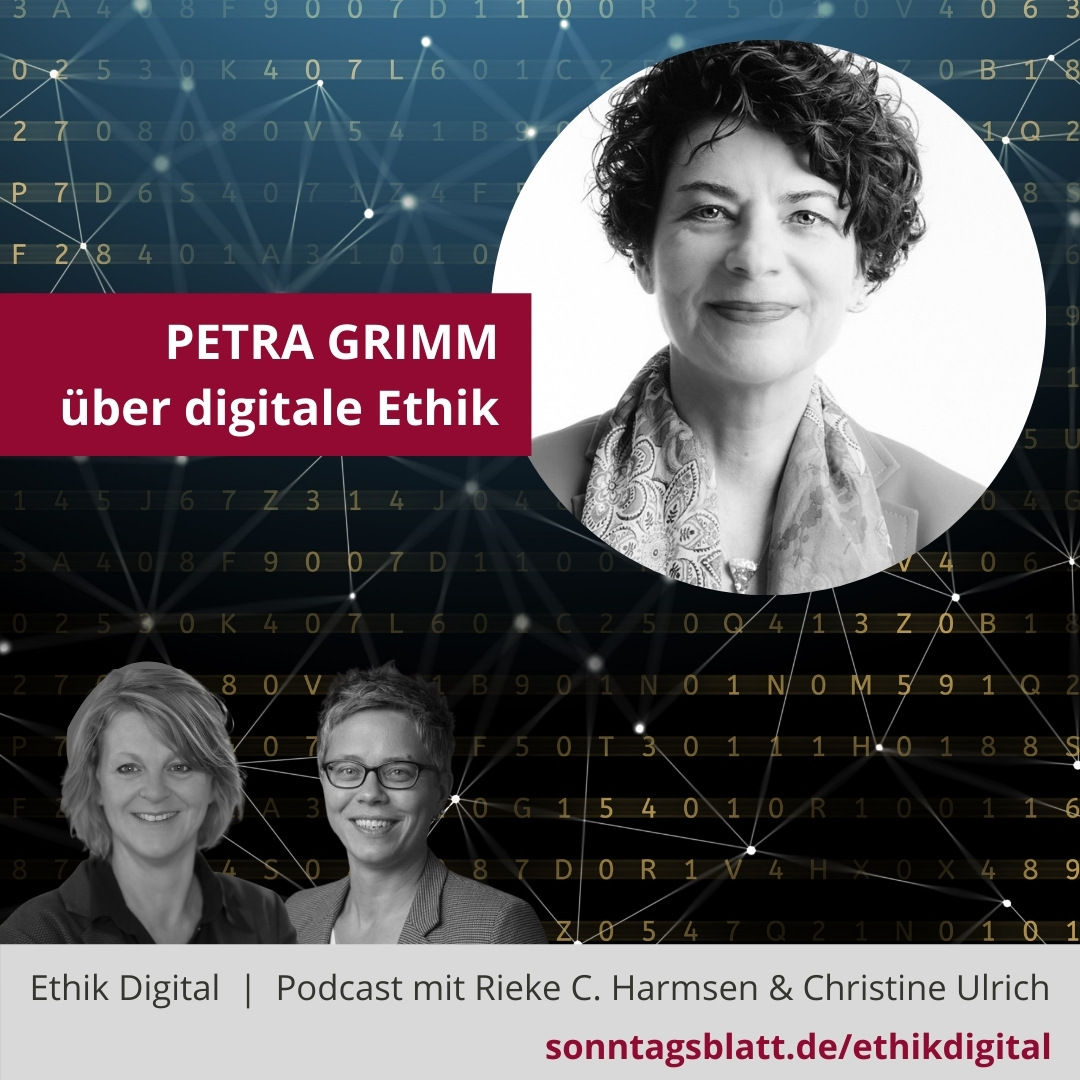 Petra Grimm über digitale Ethik | Podcast Ethik Digital