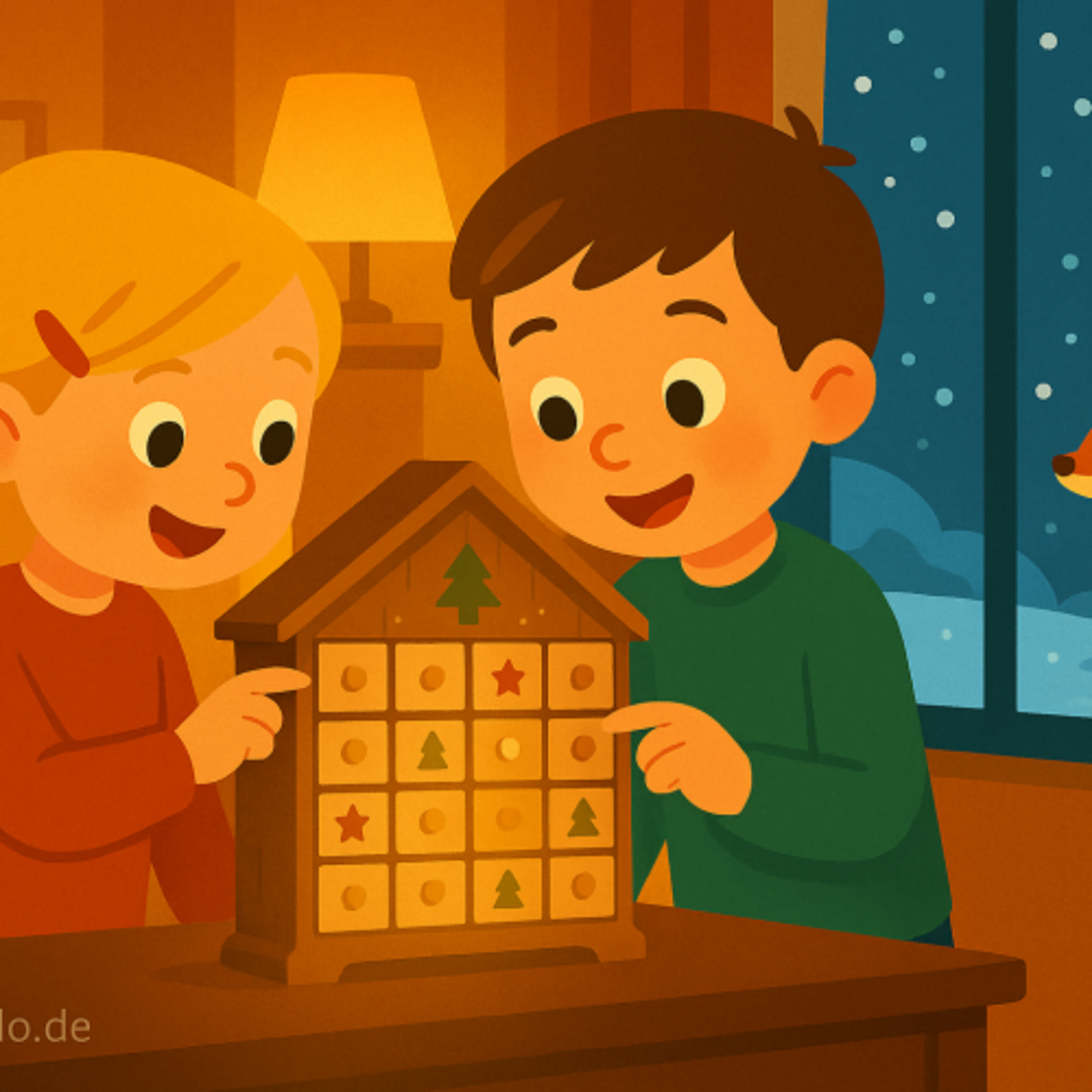 Petra & Pauls erster Adventskalender. Ein Winter voller kleiner Wunder | „Gute Nacht“-Geschichte”