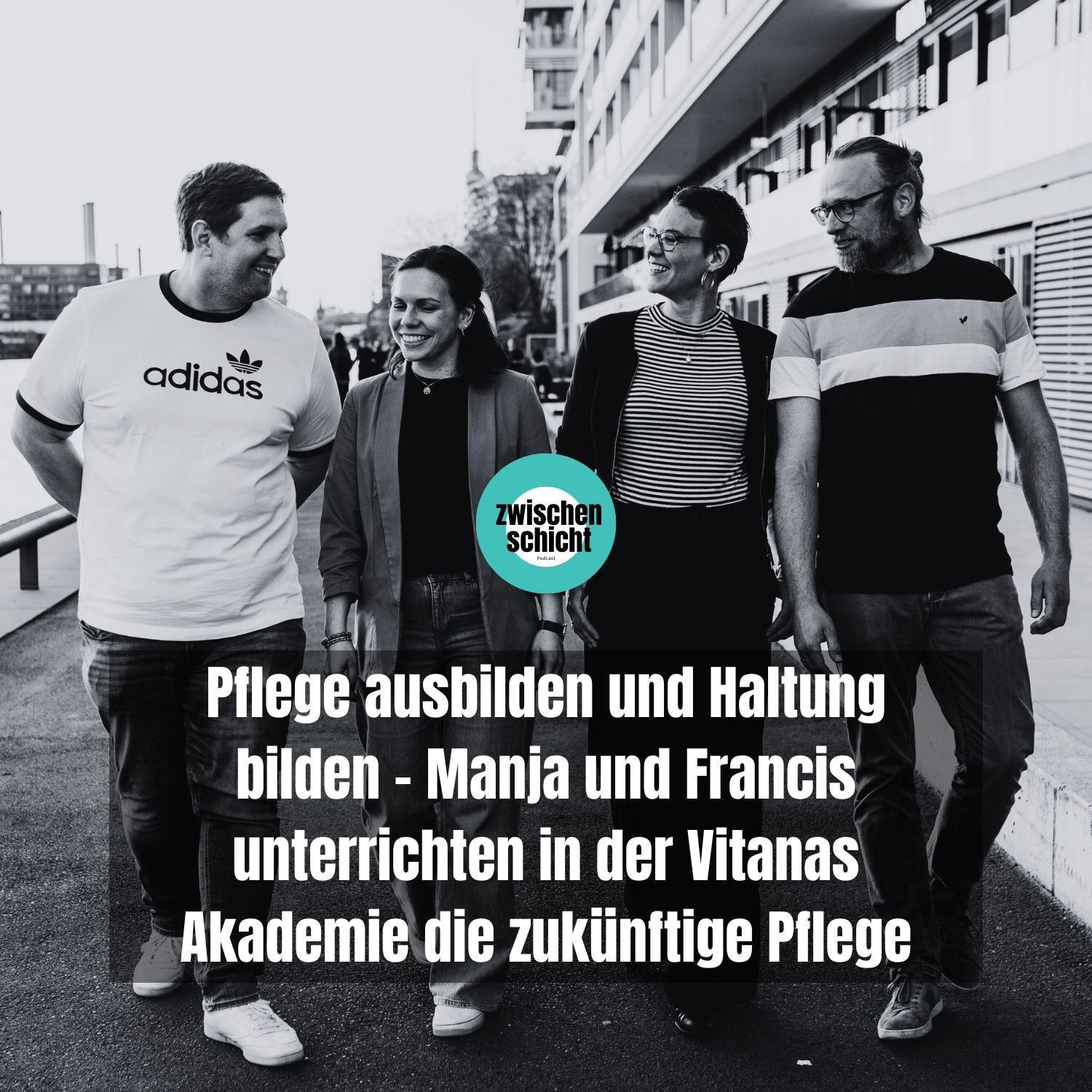 Pflege ausbilden und Haltung bilden - Manja und Francis unterrichten in der Vitanas Akademie die zukünftige Pflege