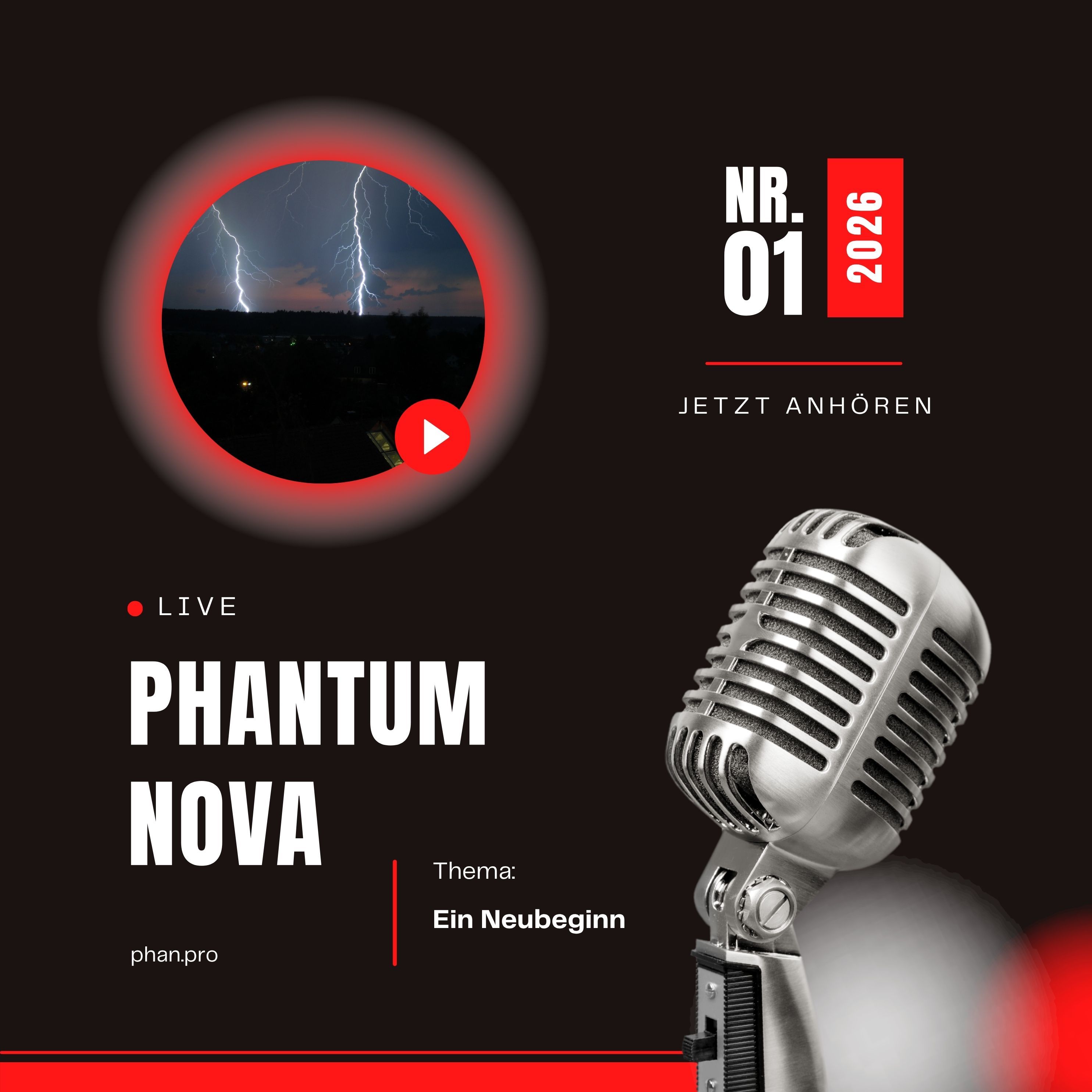PHANTUM NOVA 001 - Der Neubeginn