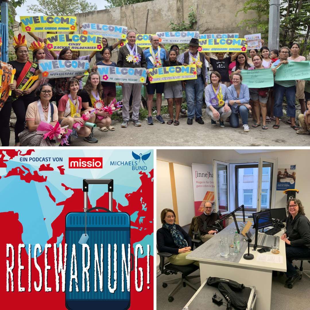 Philippinen: Stifter und missio-Geschäftsführerin erleben, wie Geld Gutes tut