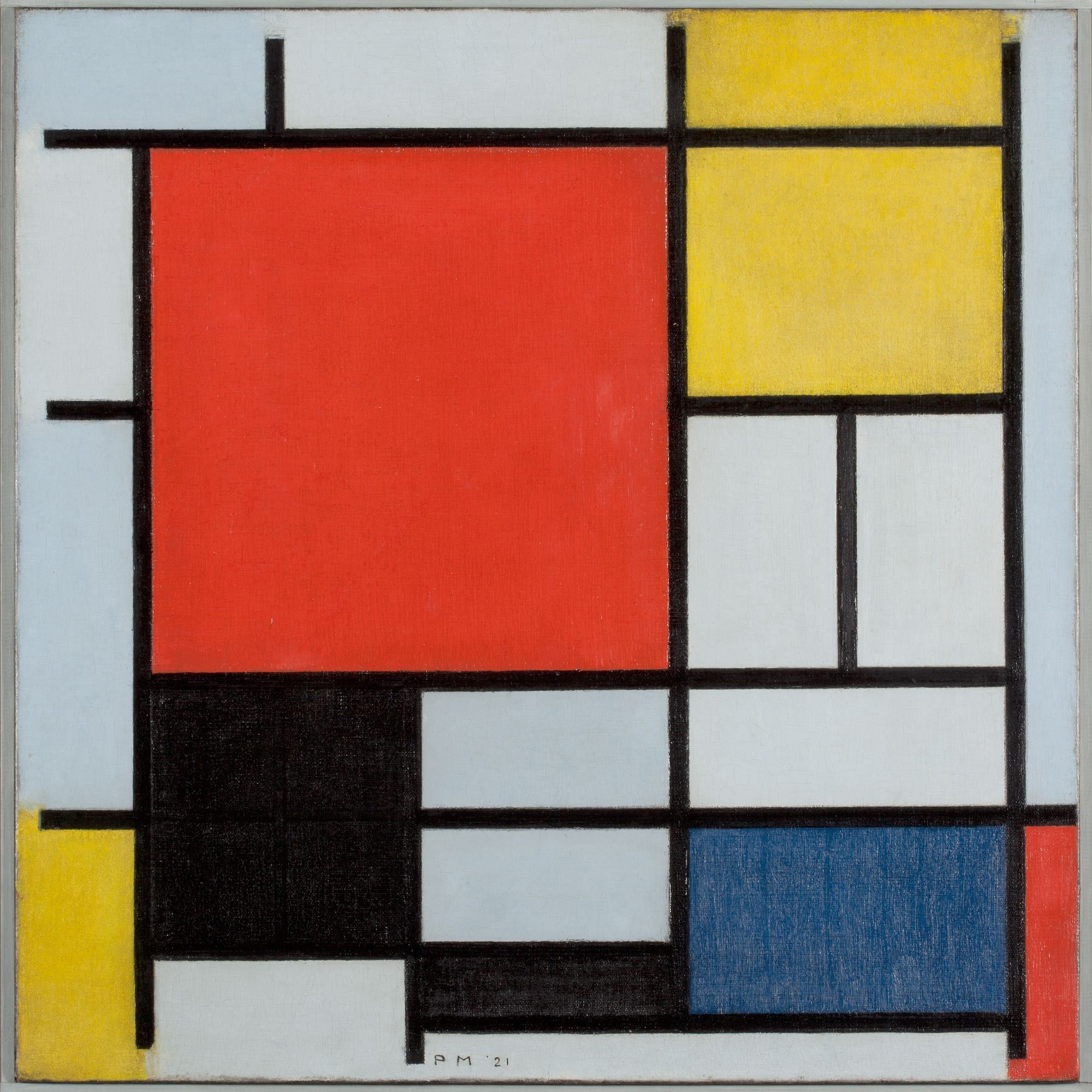 Piet Mondrian - viel mehr als farbige Flächen & strenge Linien