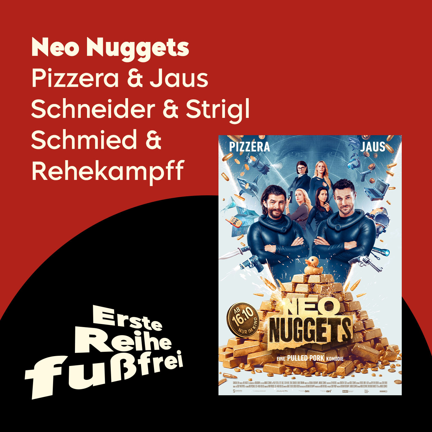 Pizzera & Jaus & Co.: Im Hotel mit den Neo Nuggets