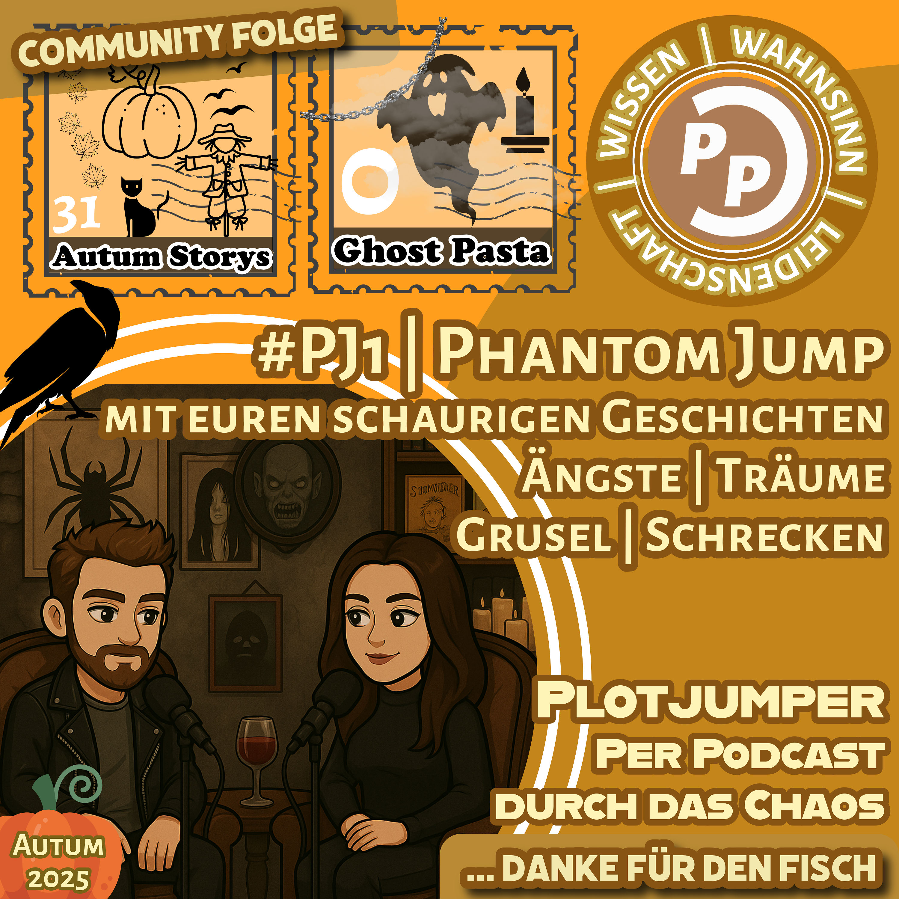 #PJ1 | Phantom Jump | Community Folge | mit euren schaurigen Geschichten | Ängste, Träume, Grusel und Schrecken