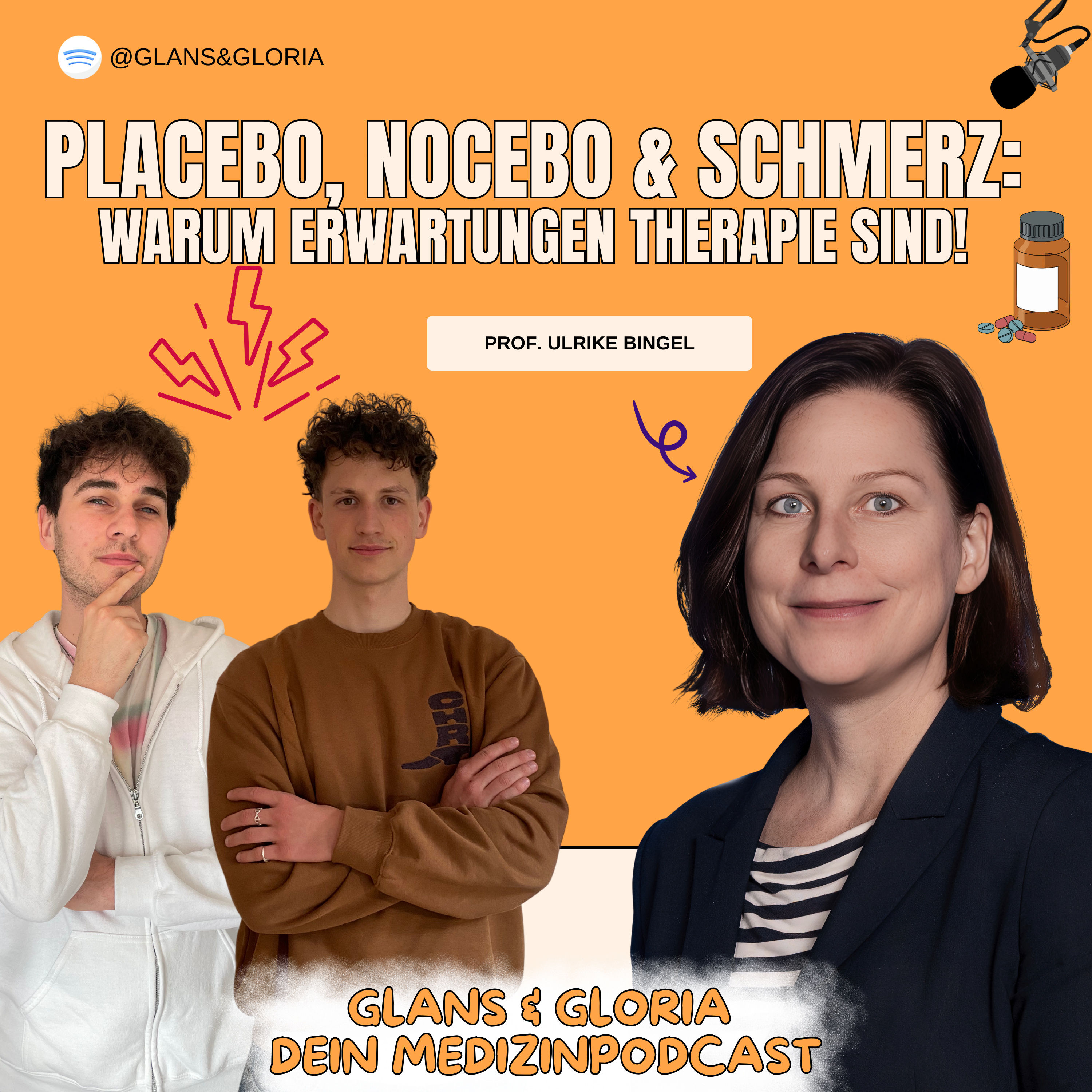 Placebo, Nocebo & Schmerz: Warum Erwartungen Therapie sind! Expertentalk mit Prof. Ulrike Bingel