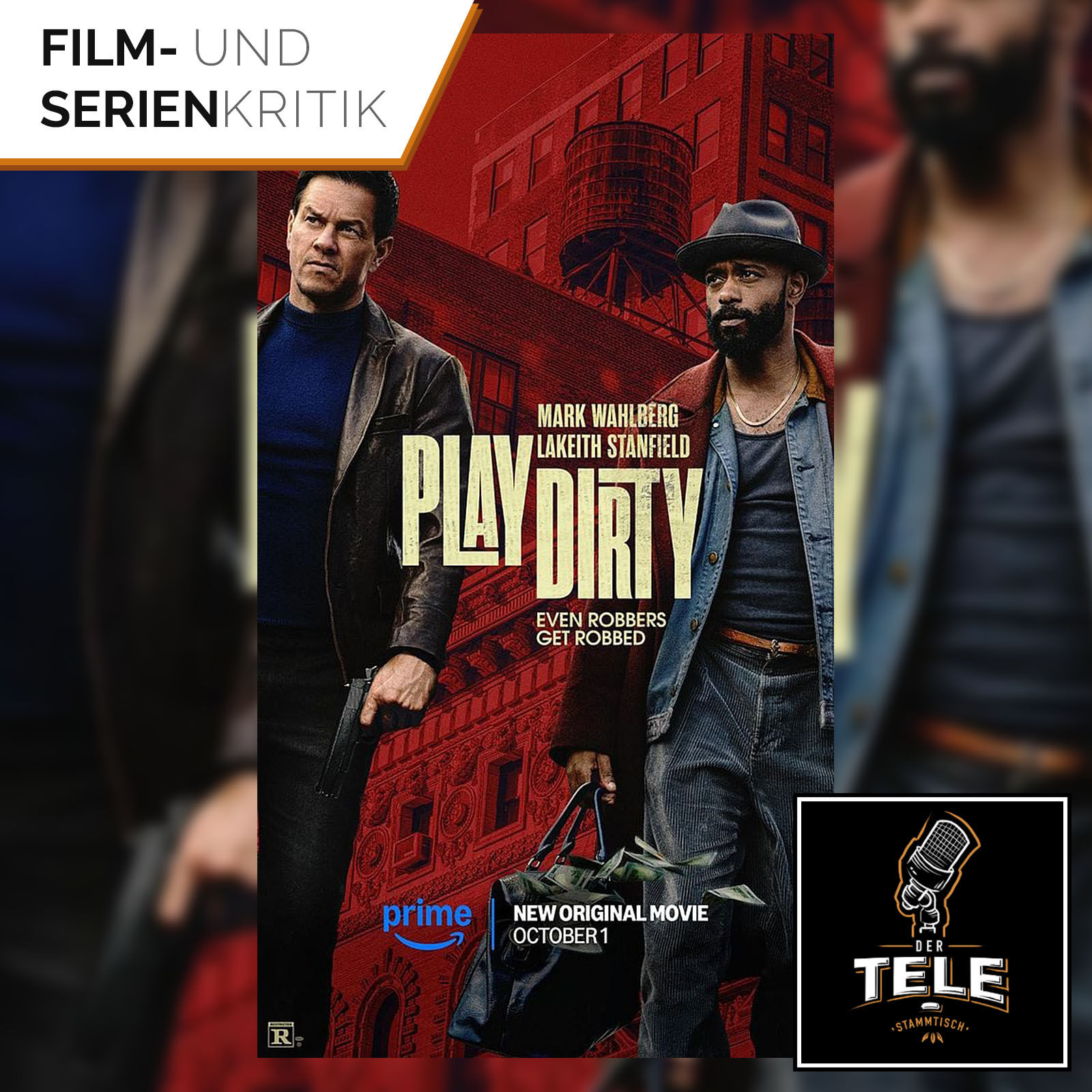 Play Dirty (Prime Video) | Kiss Kiss, Gähn Gähn