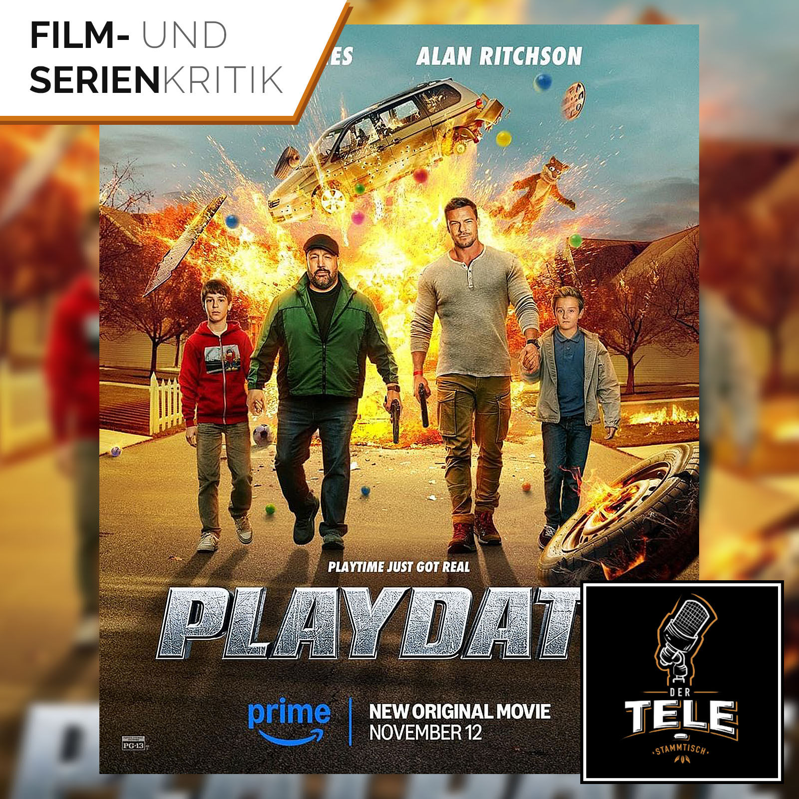 Playdate – Die Action-Dads (Prime Video) | Spaß mit "Reacher" und dem "King of Queens"