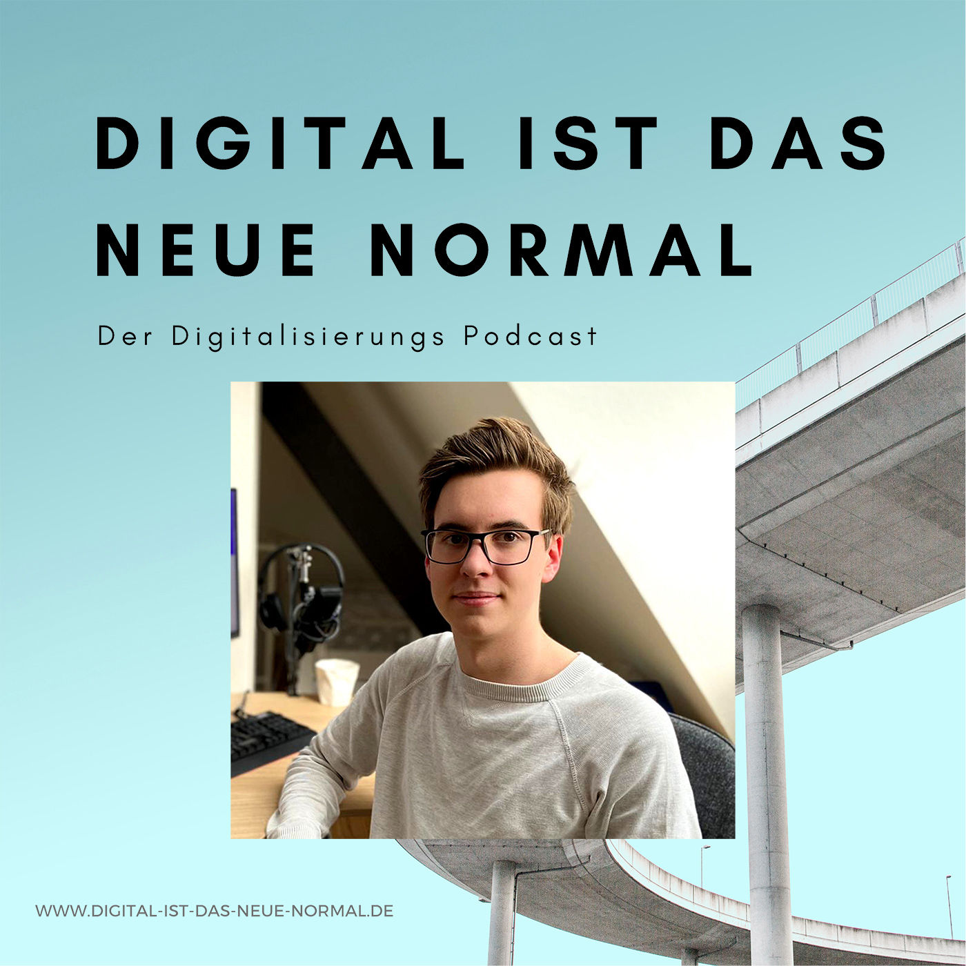Podcast Folge #005 - mit dem Macher hinter impfterminübersicht.de - Julian Ambrozy - Digital ist das Neue Normal
