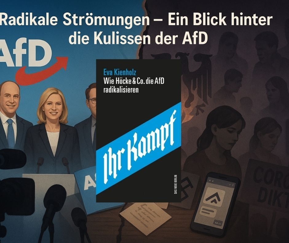 [Podcast] Hinter der Maske: Radikalisierung in der AfD ein Gespräch mit Eva Kienholz