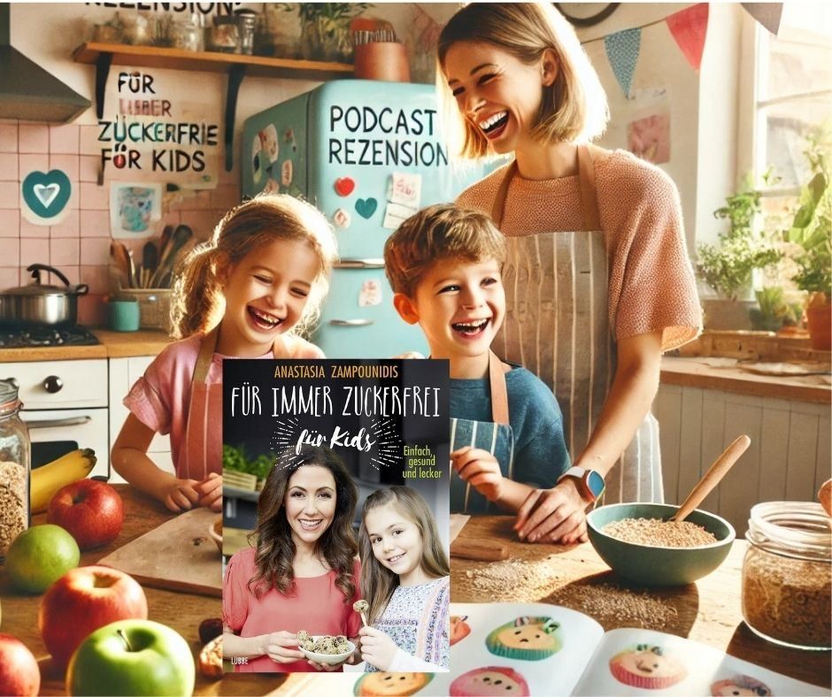 [Podcast] Kochen mit Kindern: Gesund und lecker mit 'Für immer zuckerfrei, für Kids' von Anastasia Zampounidis