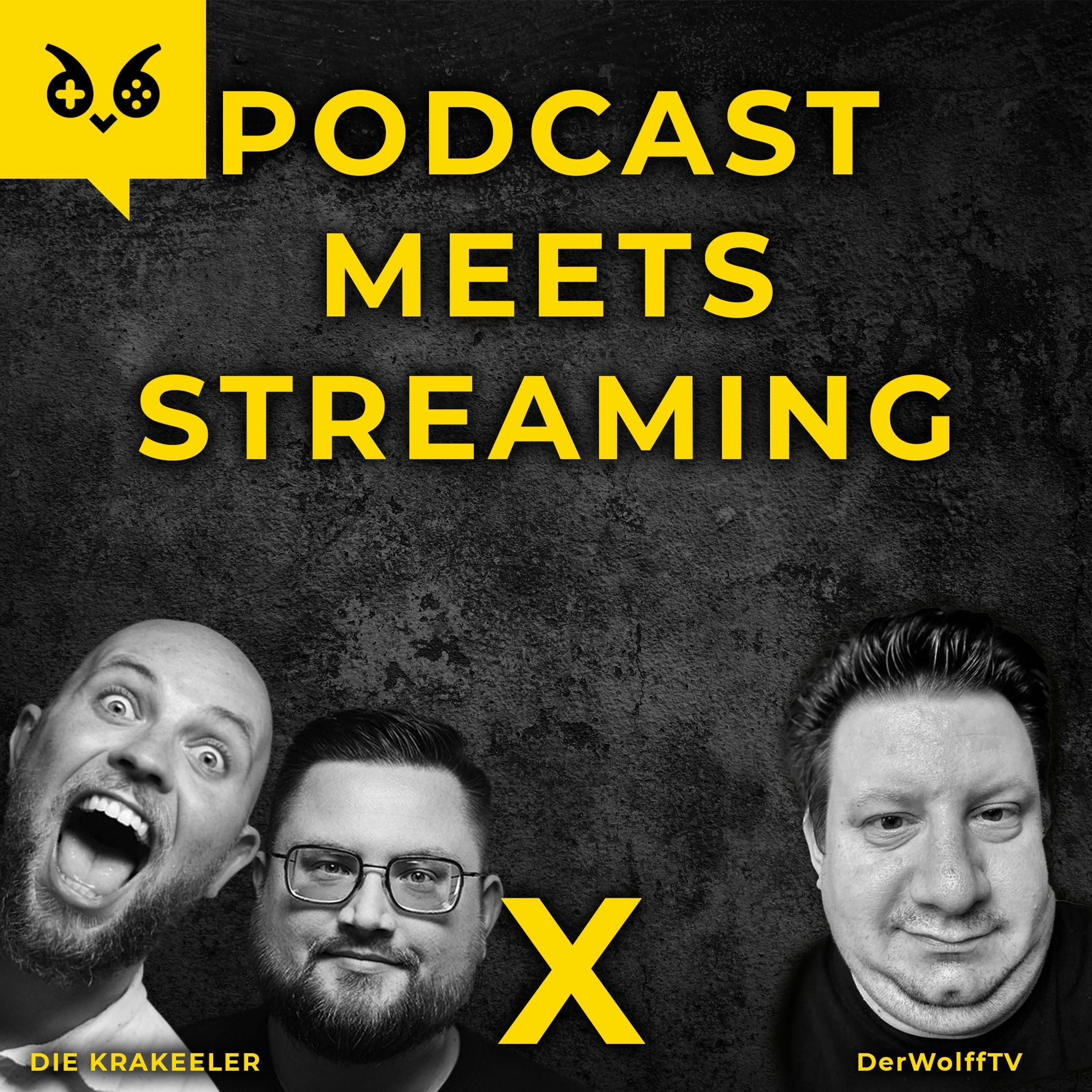 Podcast meets Streaming - Die Krakeeler X Der WolffTV - GTA 5 Roleplay und Simulationsspiele