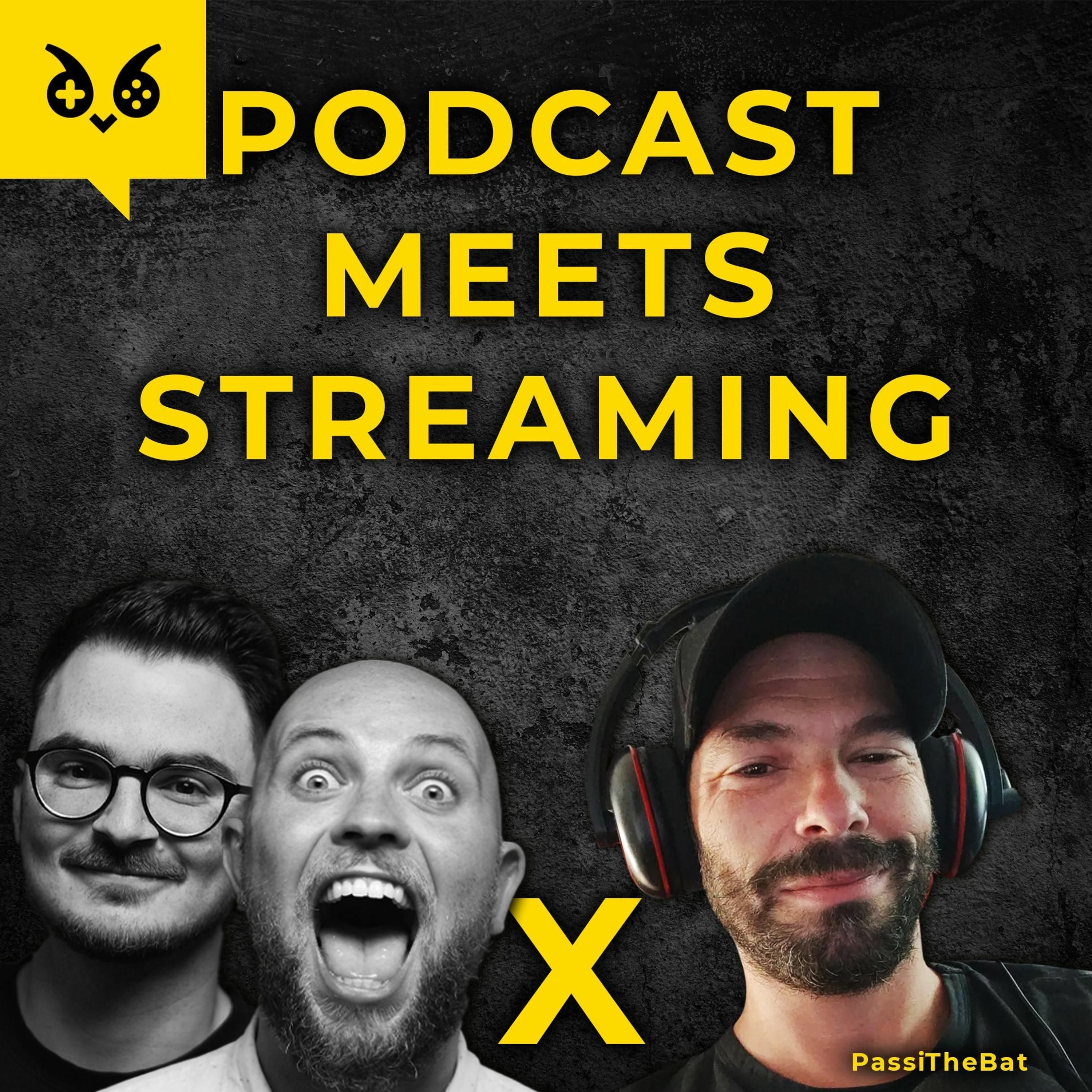 Podcast meets Streaming - Die Krakeeler X PassiTheBat - Soulslike Spiele