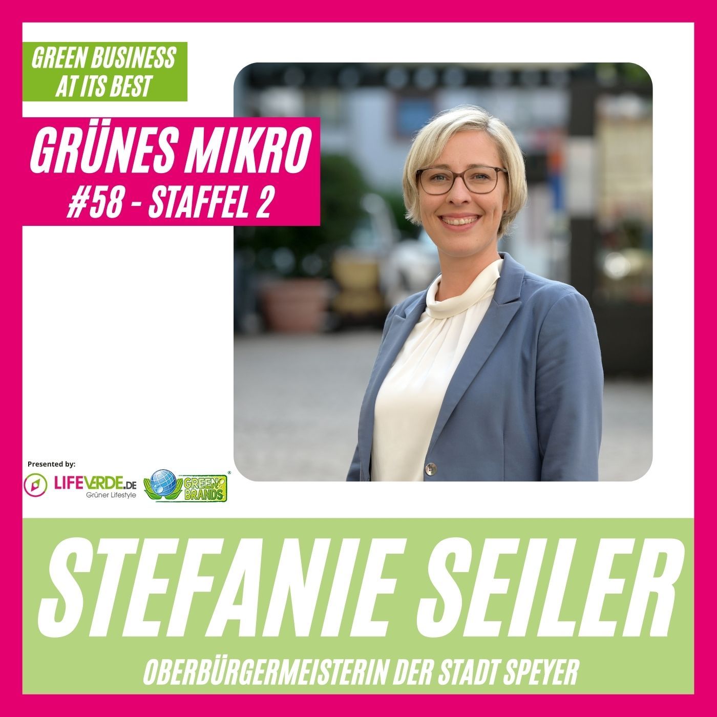 Podcast mit der Stadt Speyer – Oberbürgermeisterin Stefanie Seiler im Interview
