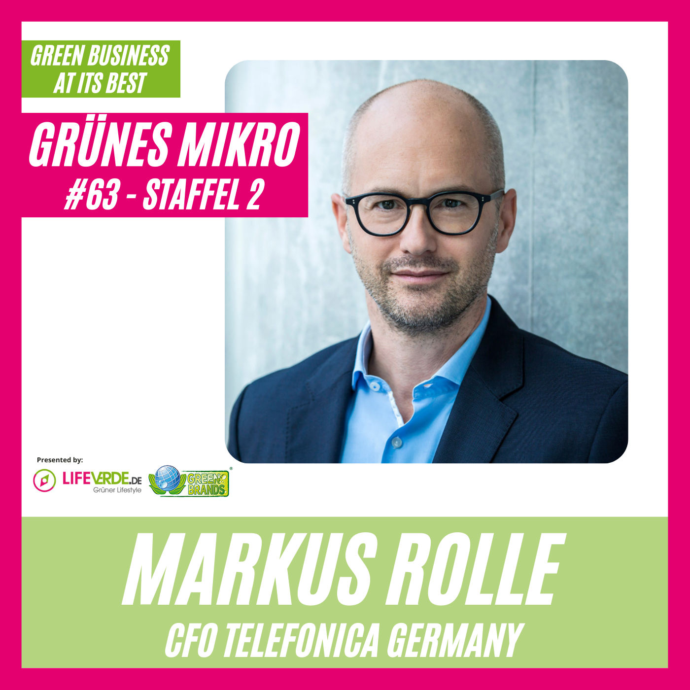 Podcast mit Markus Rolle CFO Telefonica Germany
