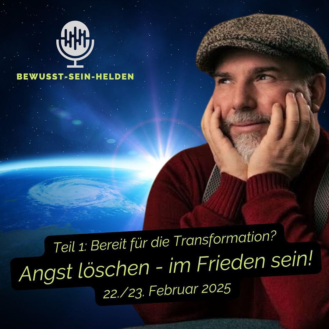 Podcast Nr. 123: Angst löschen und in Frieden sein!