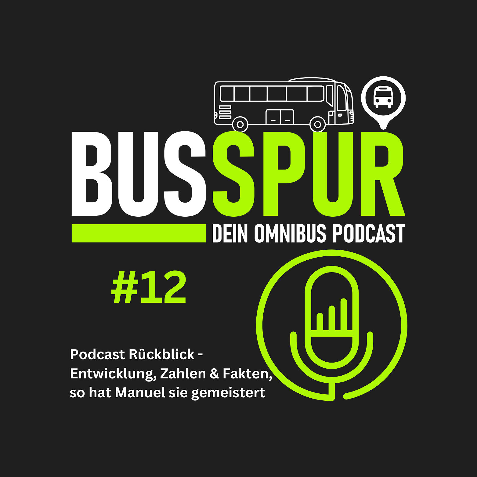 Podcast Rückblick - Entwicklung, Zahlen & Fakten, so hat Manuel sie gemeistert