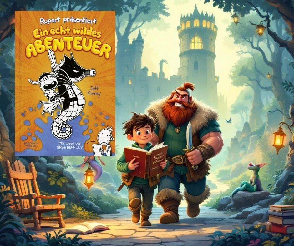 [Podcast] Rupert präsentiert – Ein echt wildes Abenteuer von Jeff Kinney | Kinderbuch voller Humor, Fantasie & Abenteuer