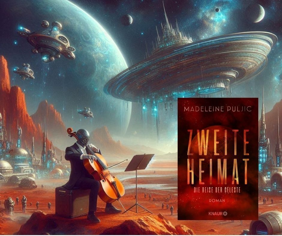 [Podcast] Science-Fiction trifft Menschlichkeit: Ein Blick auf „Zweite Heimat“ von Madeleine Puljic