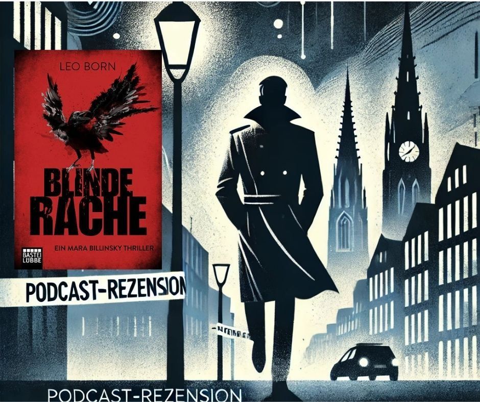 [Podcast] Thriller-Tipp: „Blinde Rache“ von Leo Born im Podcast-Check
