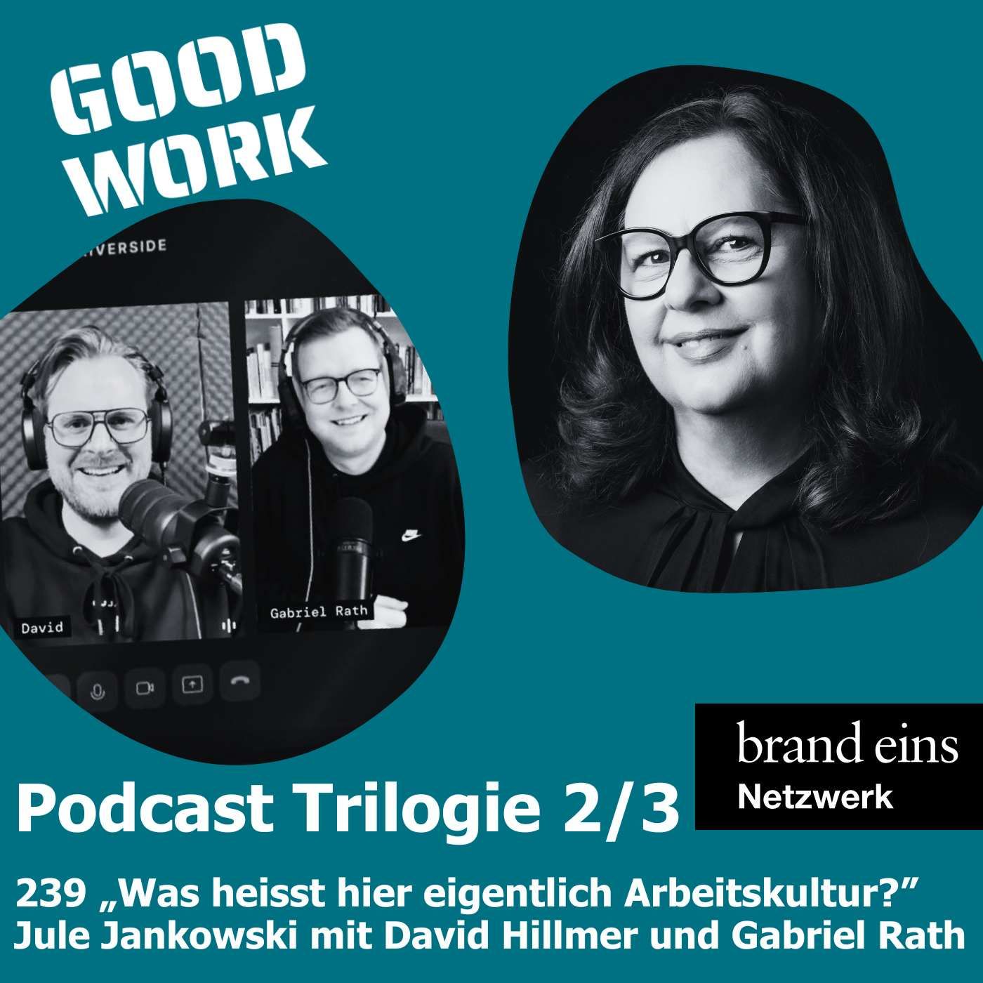 Podcast-Trilogie 2/3: Vom Sichtbaren und Unsichtbaren in der Arbeitskultur. Jule Jankowski