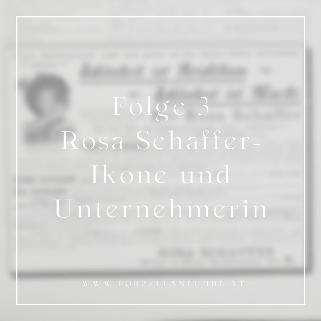 POFU3: Rosa Schaffer - Ikone und Unternehmerin