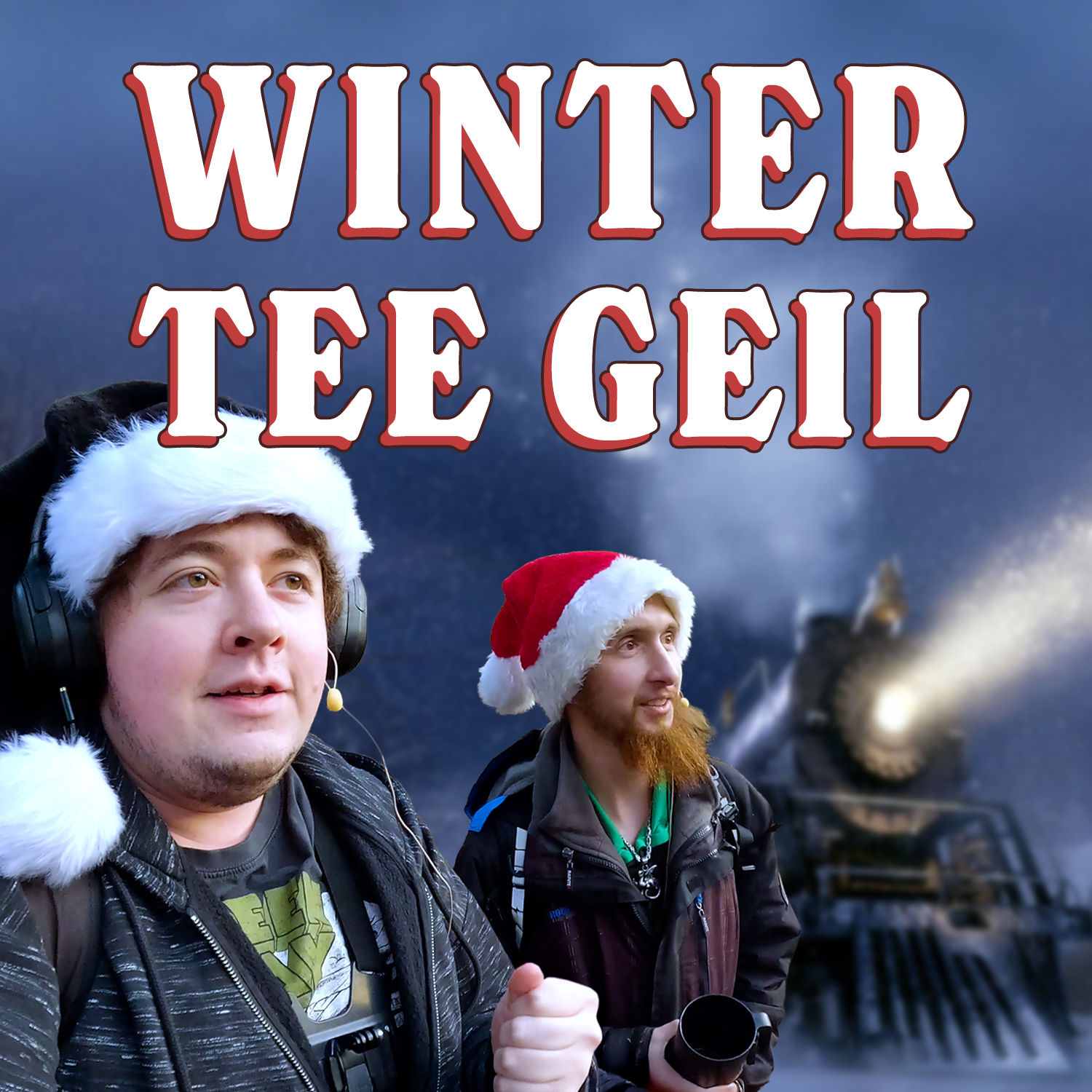 Polar Express fahren und Tee trinken ☕ | Glühwein Spaziergang #4