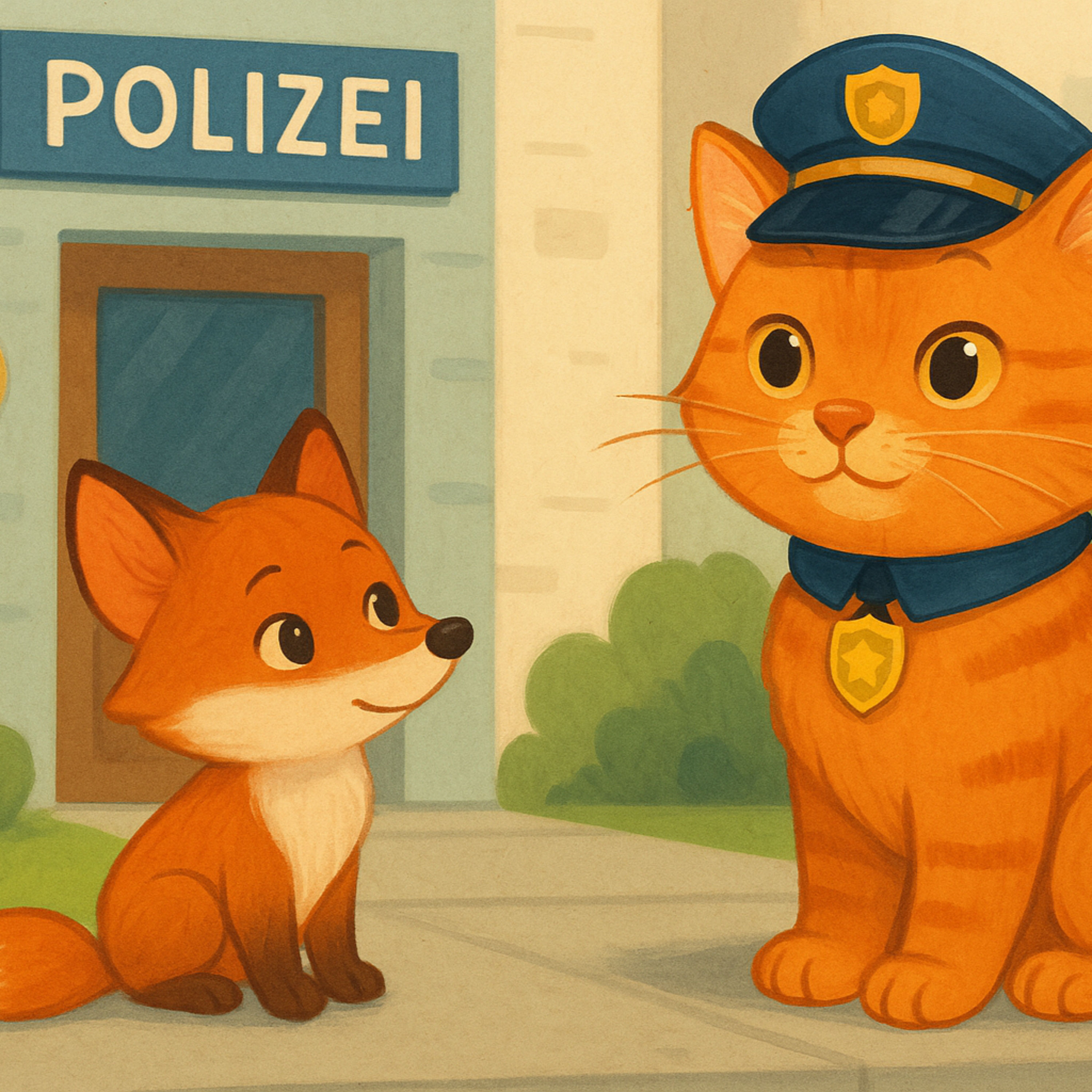 Polizei Kater Barney aus Kassel | „Gute Nacht“-Geschichte