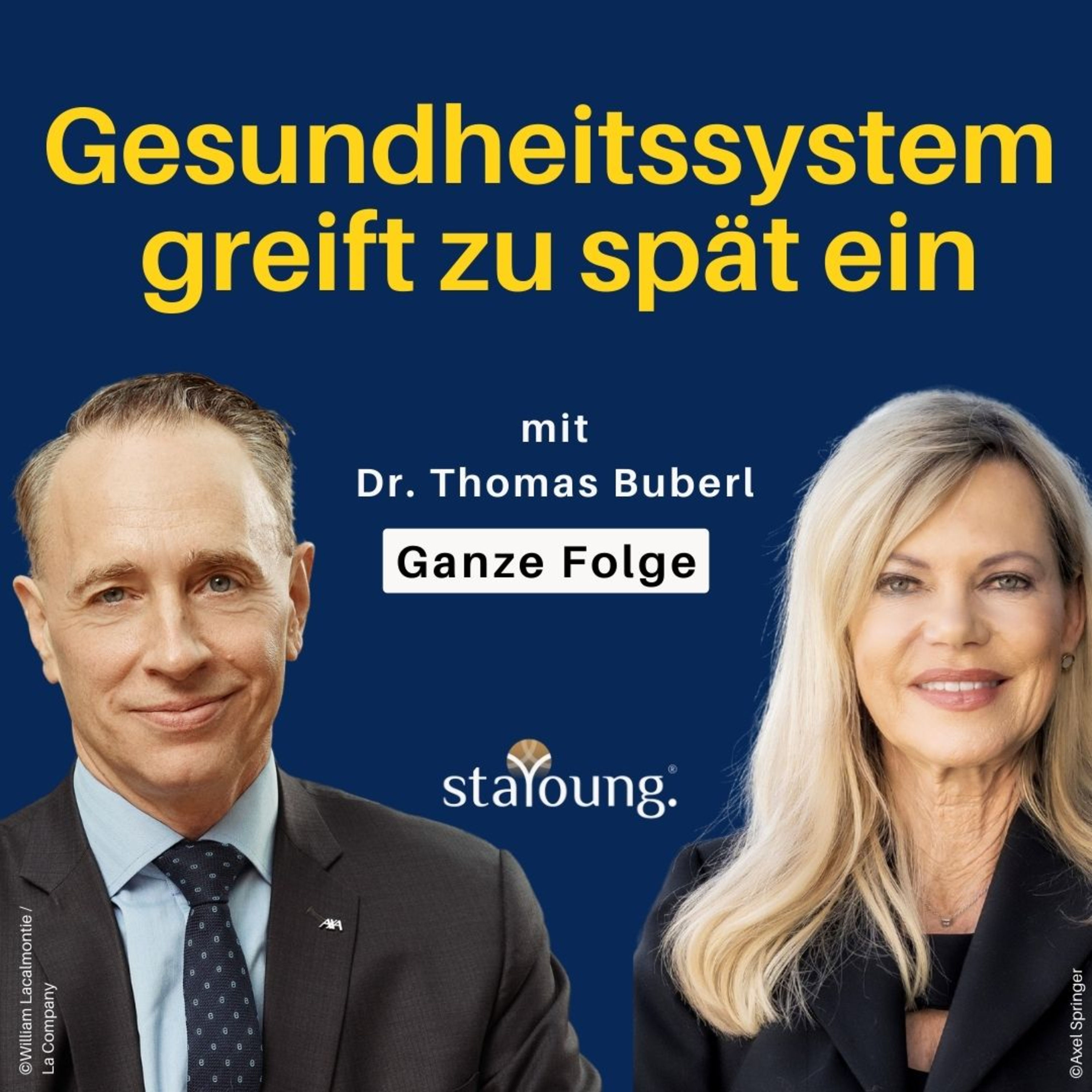 Präventions-Partner Krankenversicherung? AXA Chef Dr Thomas Buberl & Nina Ruge