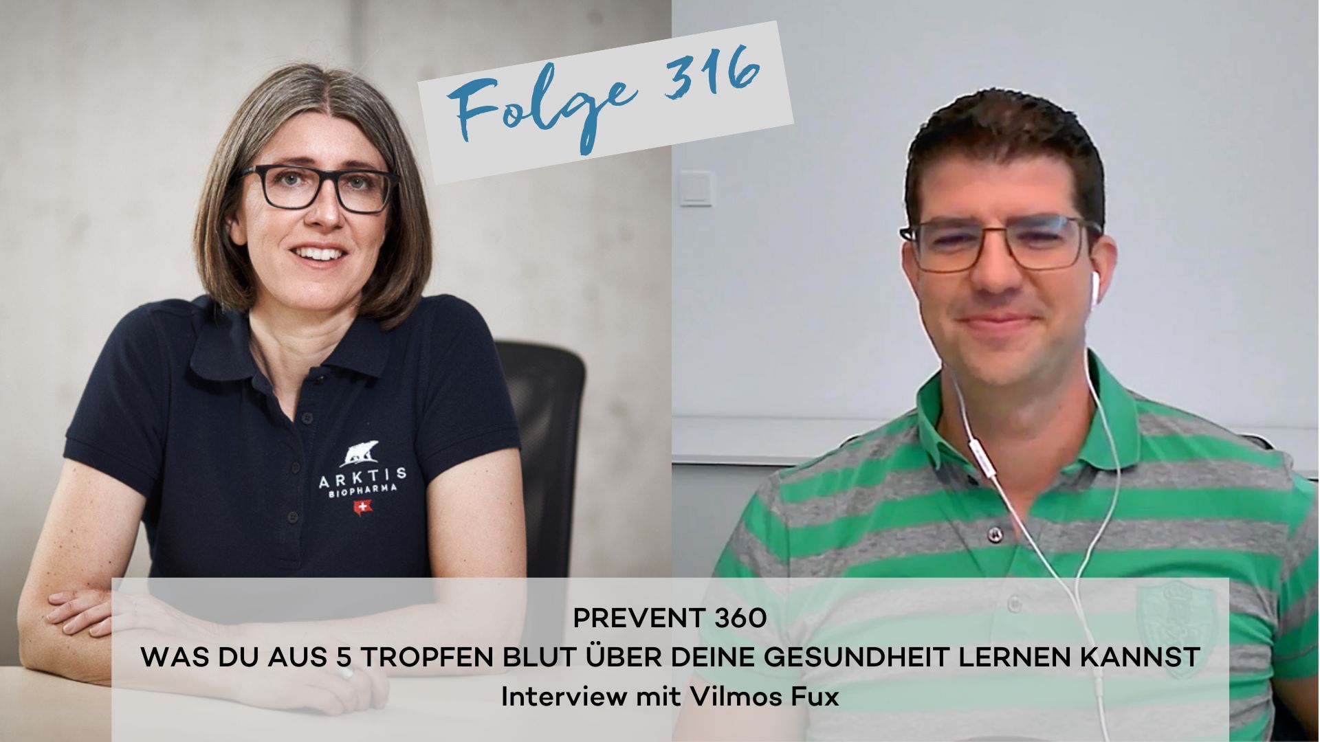Prevent 360: Was du aus 5 Tropfen Blut über deine Gesundheit lernen kannst | Interview mit Dr. med. Vilmos Fux