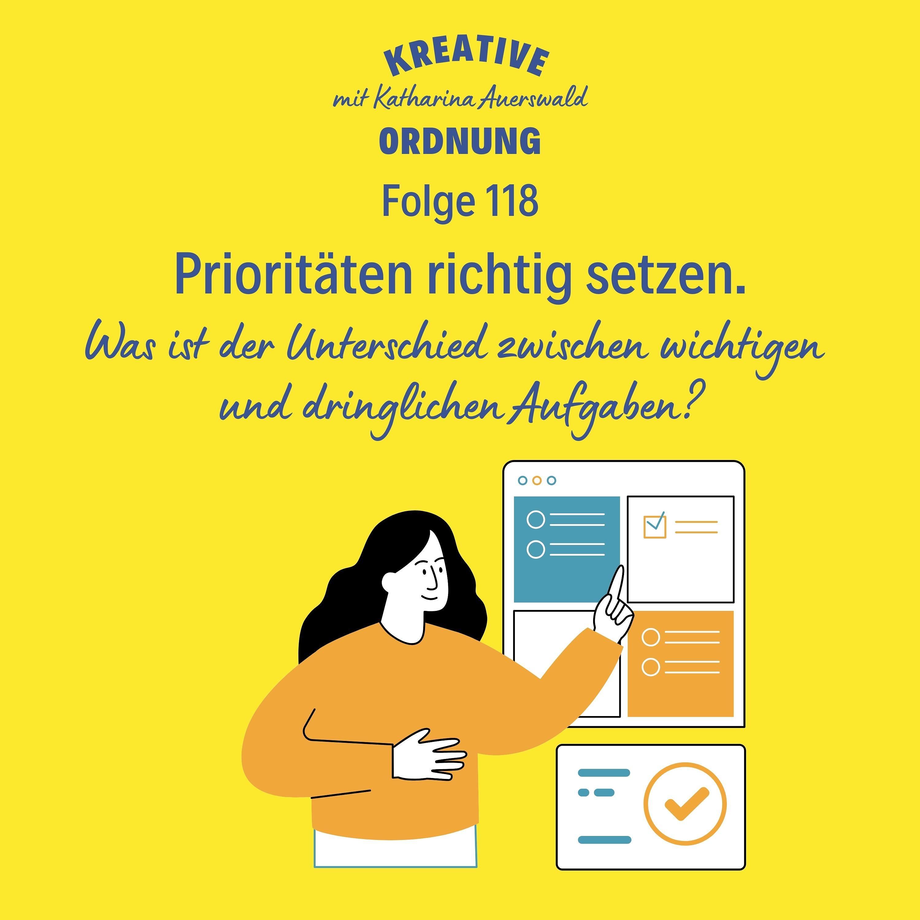 Prioritäten richtig setzen (#118)